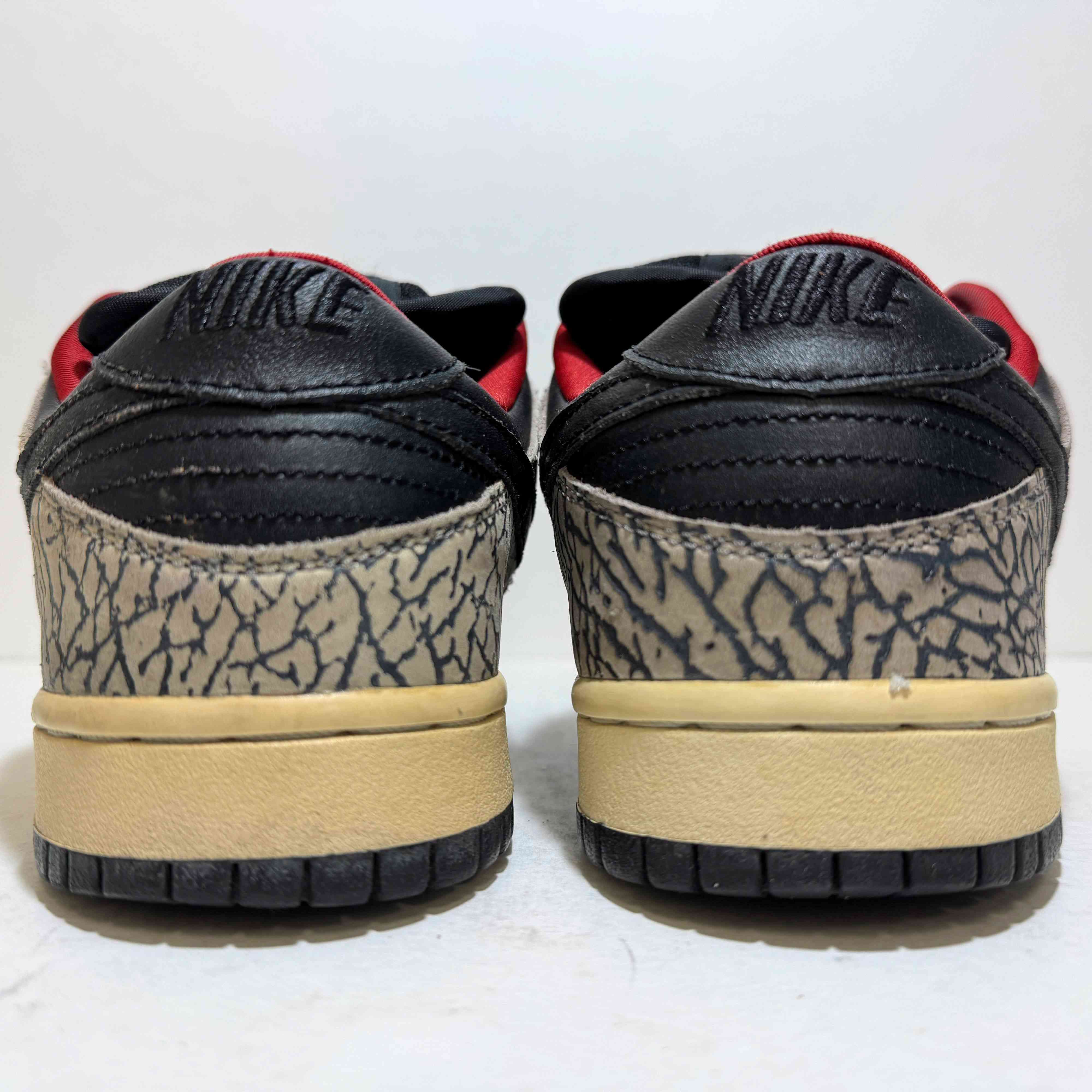 【US8】 NIKE SB DUNK LOW PRO SB Supreme 304292-131 【USED】