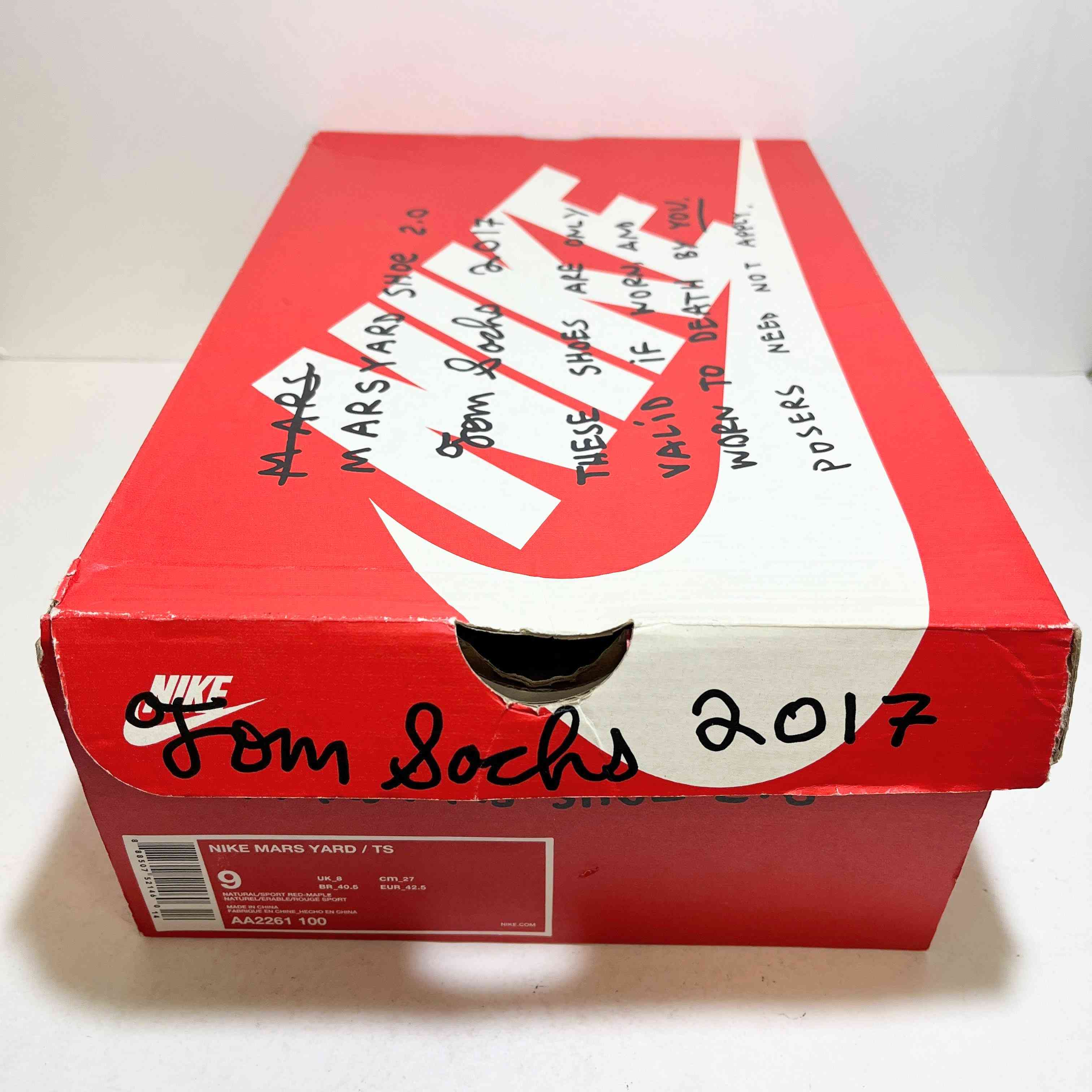 [US9] NIKE MARS YARD / TS Tom Sachs Space Camp AA2261-100 [USED]