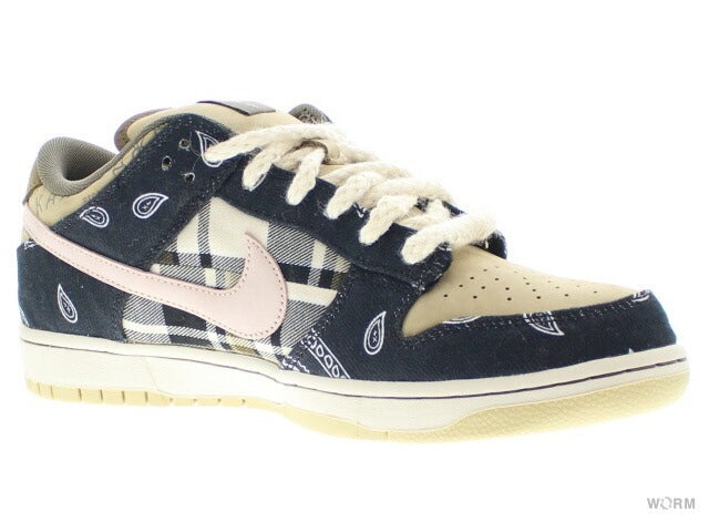 【US10.5】 NIKE SB SB DUNK LOW PRM QS TRAVIS SCOTT CT5053-001 【DS】