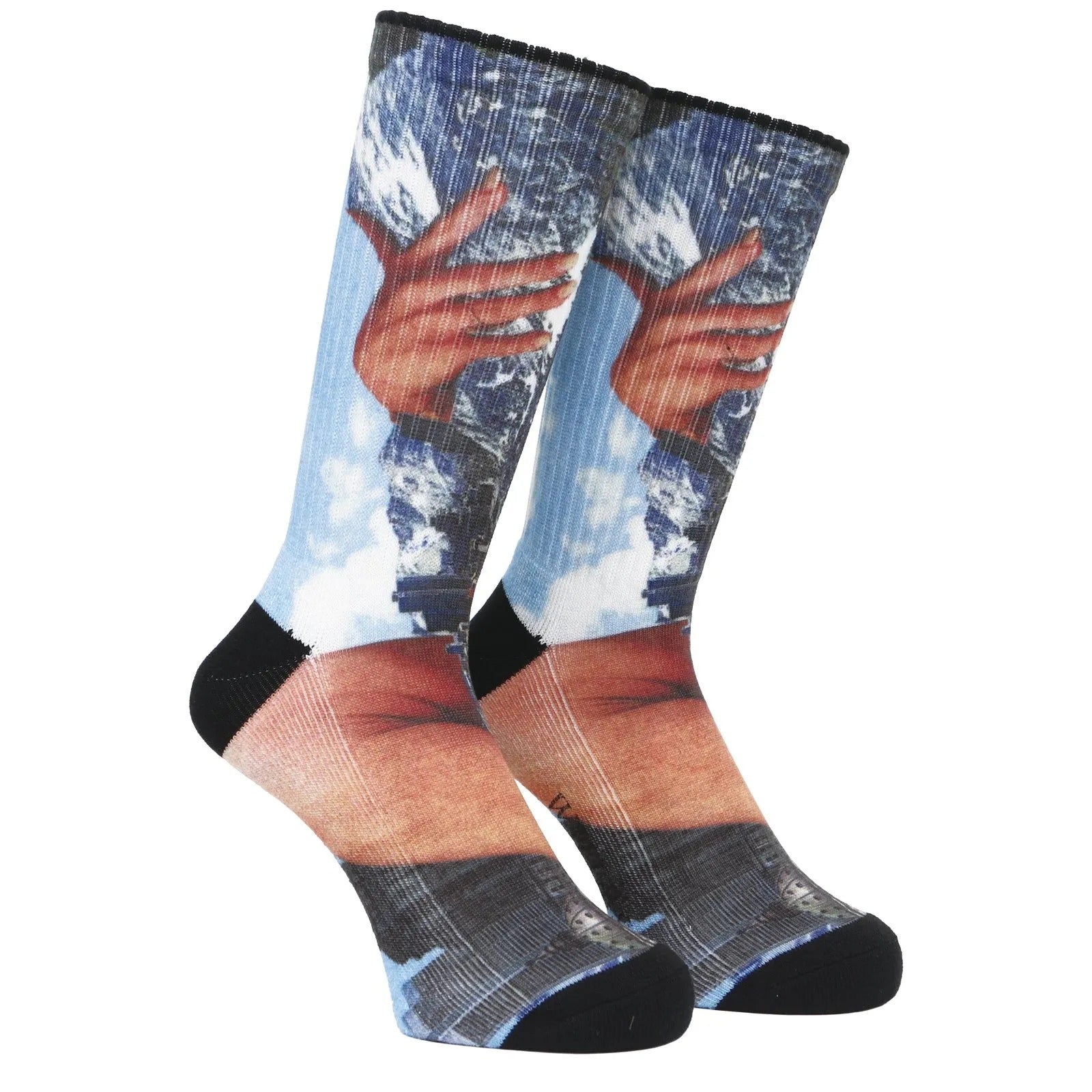 Whimsy PRINTED COLLAGE SOCKS 2