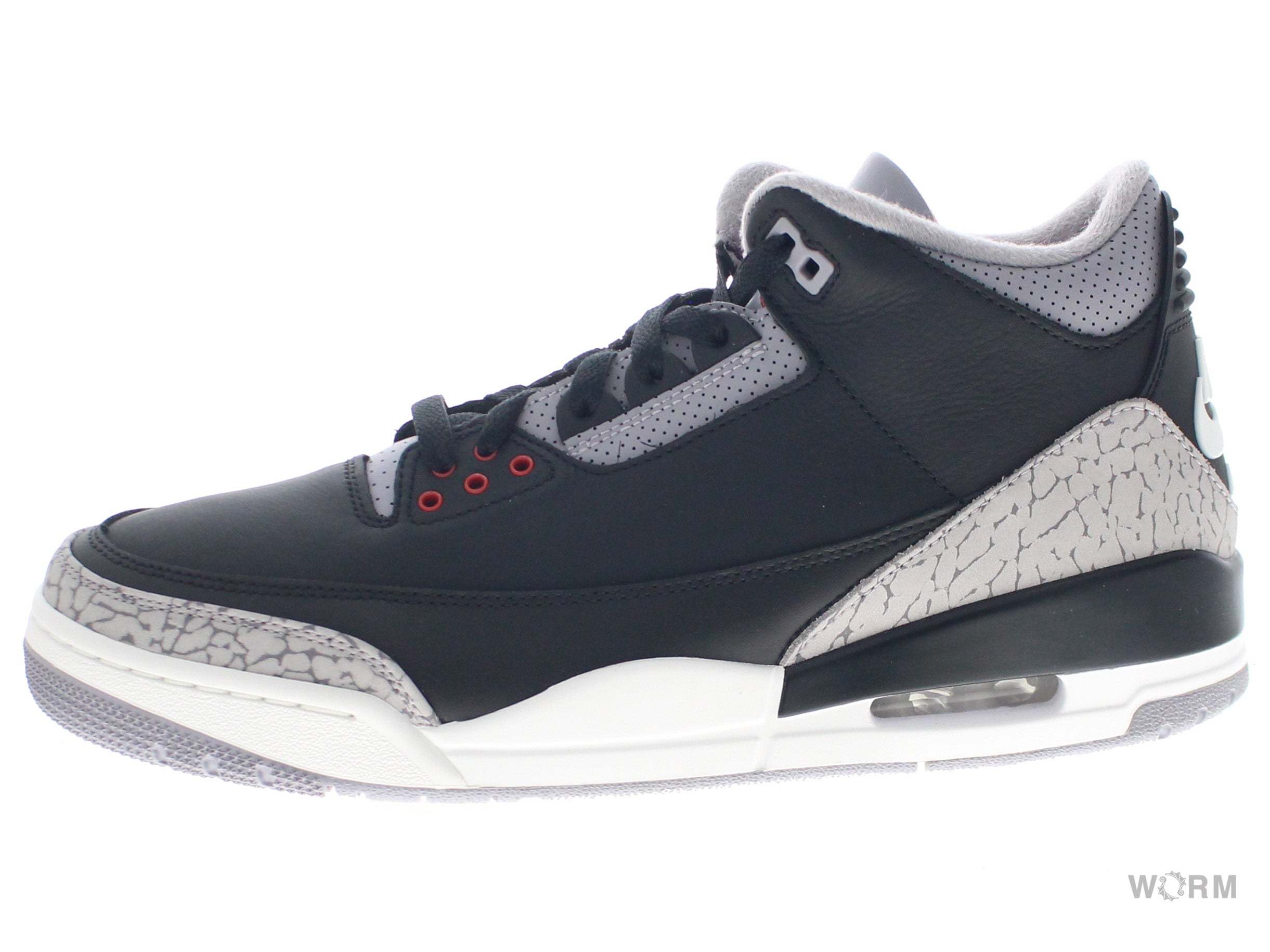 【US8】 AIR JORDAN 3 RETRO BLACK CEMENT 2024 DN3707-010 【DS】