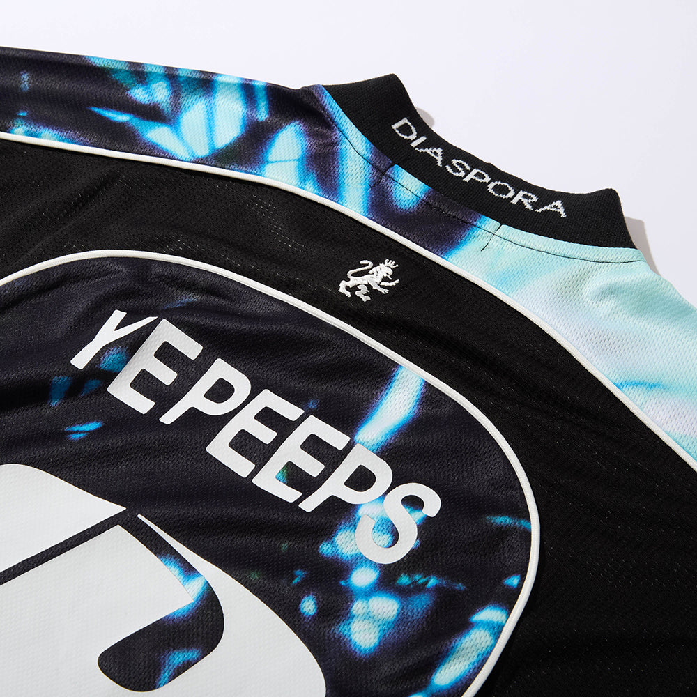 Diaspora skateboards YE PEEPS Football Top Aqua XL-WORM TOKYO-WORM TOKYO WEB STORE-100% Authentic Sneakers