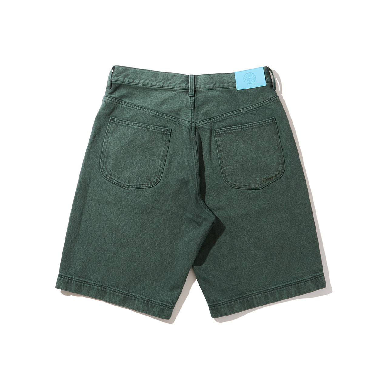 Diaspora skateboards 219 Baggy Shorts Green L | WORM TOKYO WEB STORE