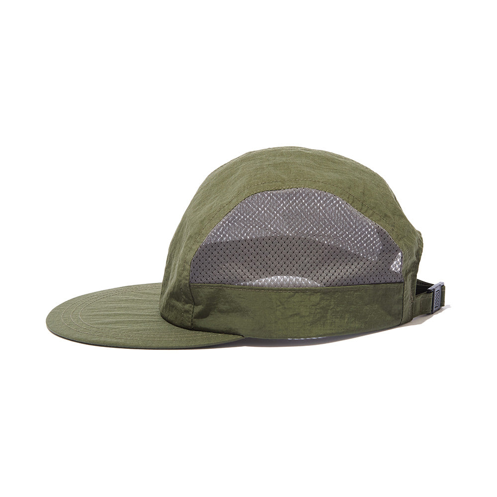Diaspora skateboards Ripstop Side-Mesh Long Bill Cap Moss Green-WORM TOKYO-WORM TOKYO WEB STORE-100% Authentic Sneakers