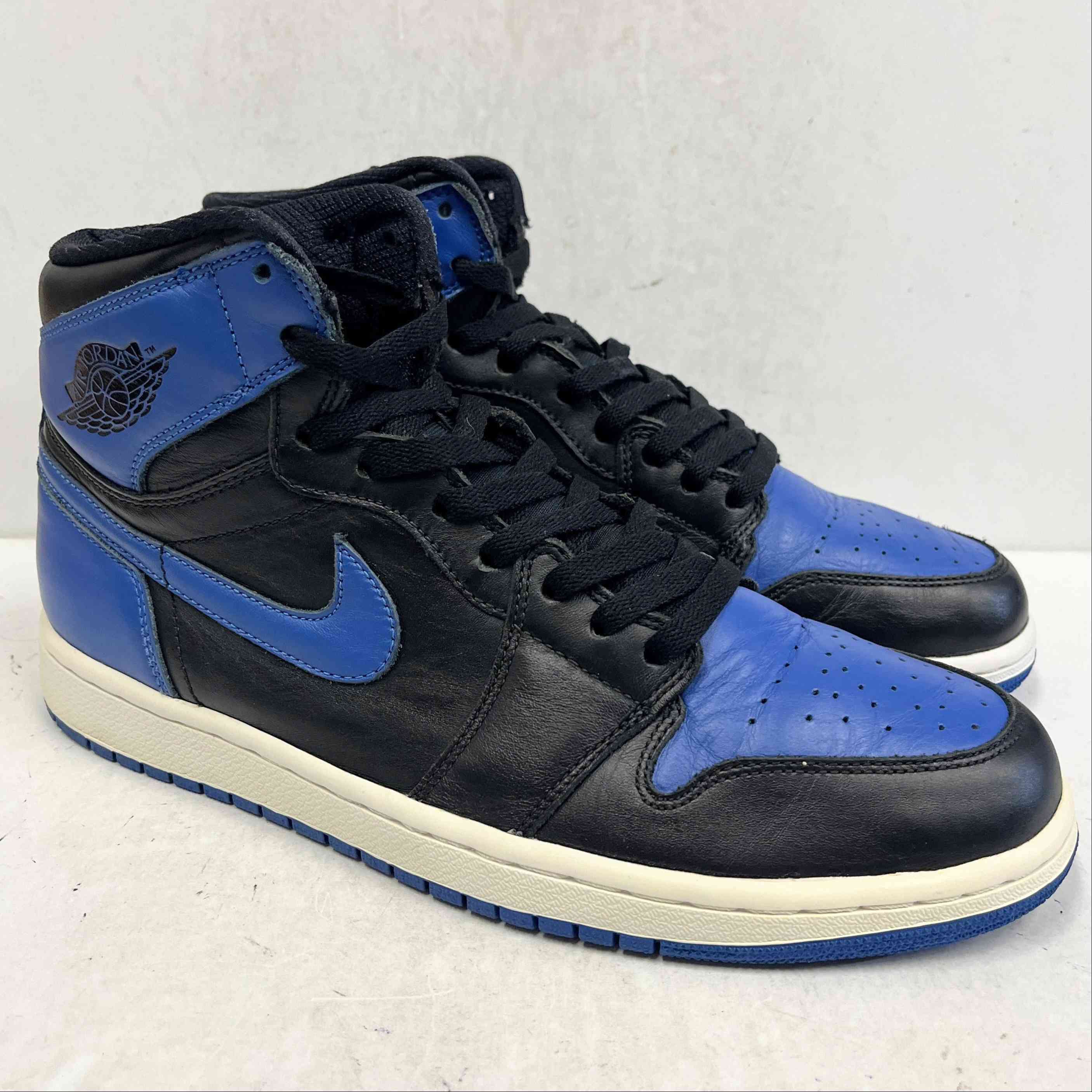 【US10】 AIR JORDAN 1 RETRO HIGH OG ROYAL 555088-085 【USED】