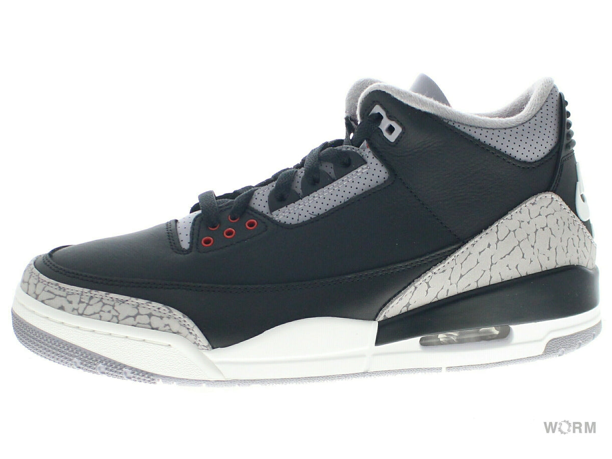【US10】 AIR JORDAN 3 RETRO BLACK CEMENT 2024 DN3707-010  【DS】
