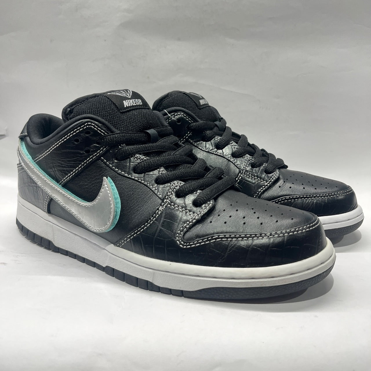 【US9】 NIKE SB SB DUNK LOW PRO OG QS DIAMOND SUPPLY CO BV1310-001 【USED】