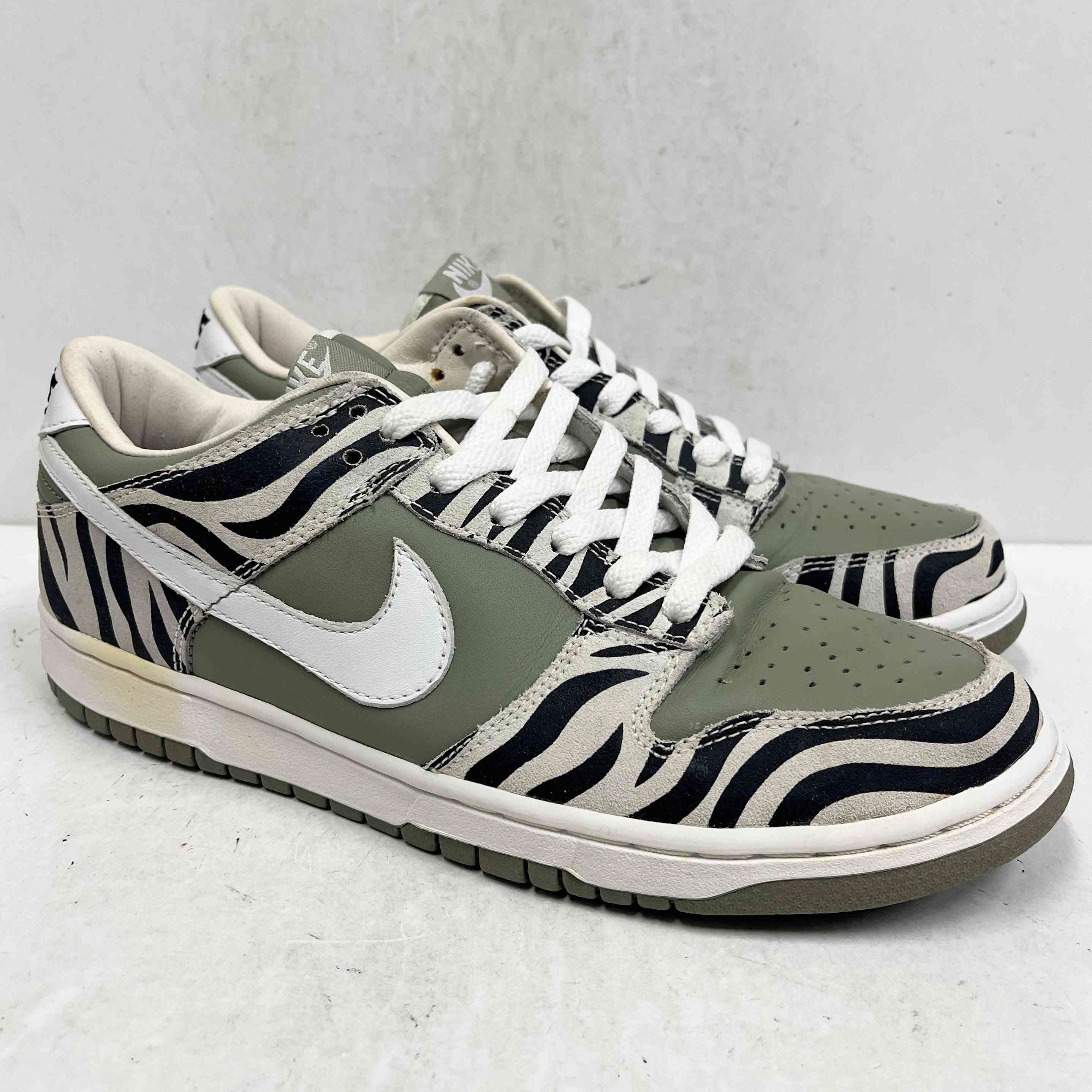 【US10】 NIKE DUNK LOW Daktari 307378-131 【USED】