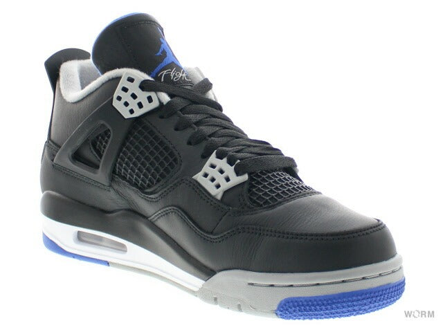 【US8】 AIR JORDAN 4 RETRO GAME ROYAL 308497-006 【DS】-WORM TOKYO-WORM TOKYO WEB STORE-100% Authentic Sneakers