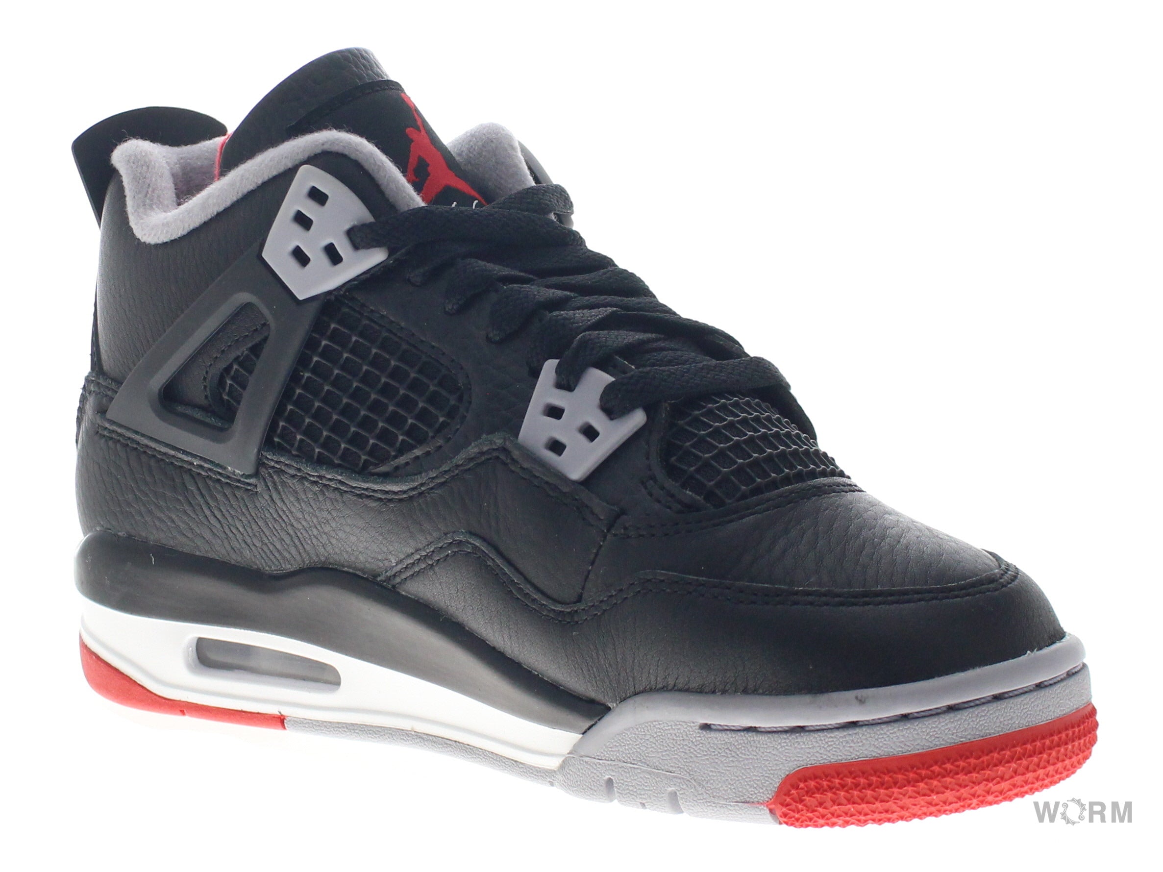【US4Y】 AIR JORDAN 4 RETRO (GS) BRED FQ8213-006 【DS】-WORM TOKYO-WORM TOKYO WEB STORE-100% Authentic Sneakers