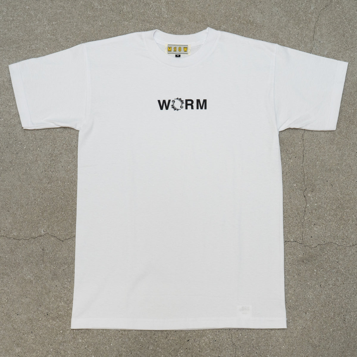 WORM T-shirt Small Logo White XL-WORM TOKYO WEB STORE-WORM TOKYO WEB STORE-100% Authentic Sneakers