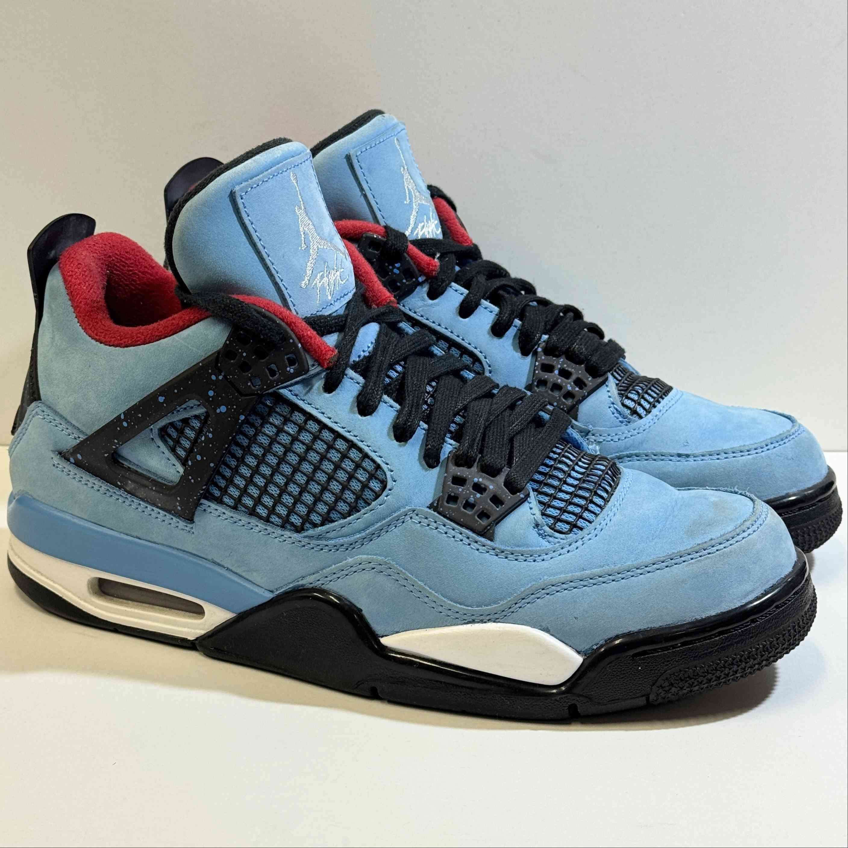 【US8.5】 AIR JORDAN 4 RETRO TRAVIS SCOTT 308497-406 【USED】