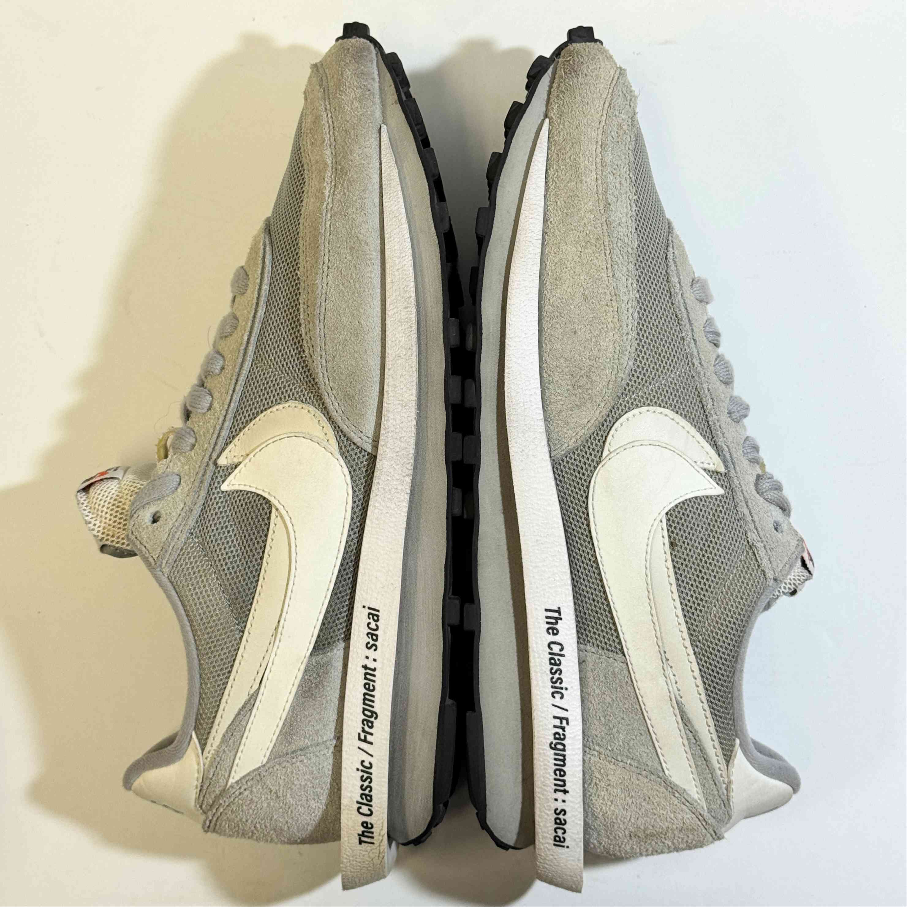 【US12】 NIKE SB LDWAFFLE / SF SACAI/FRAGMENT DH2684-001 【USED】