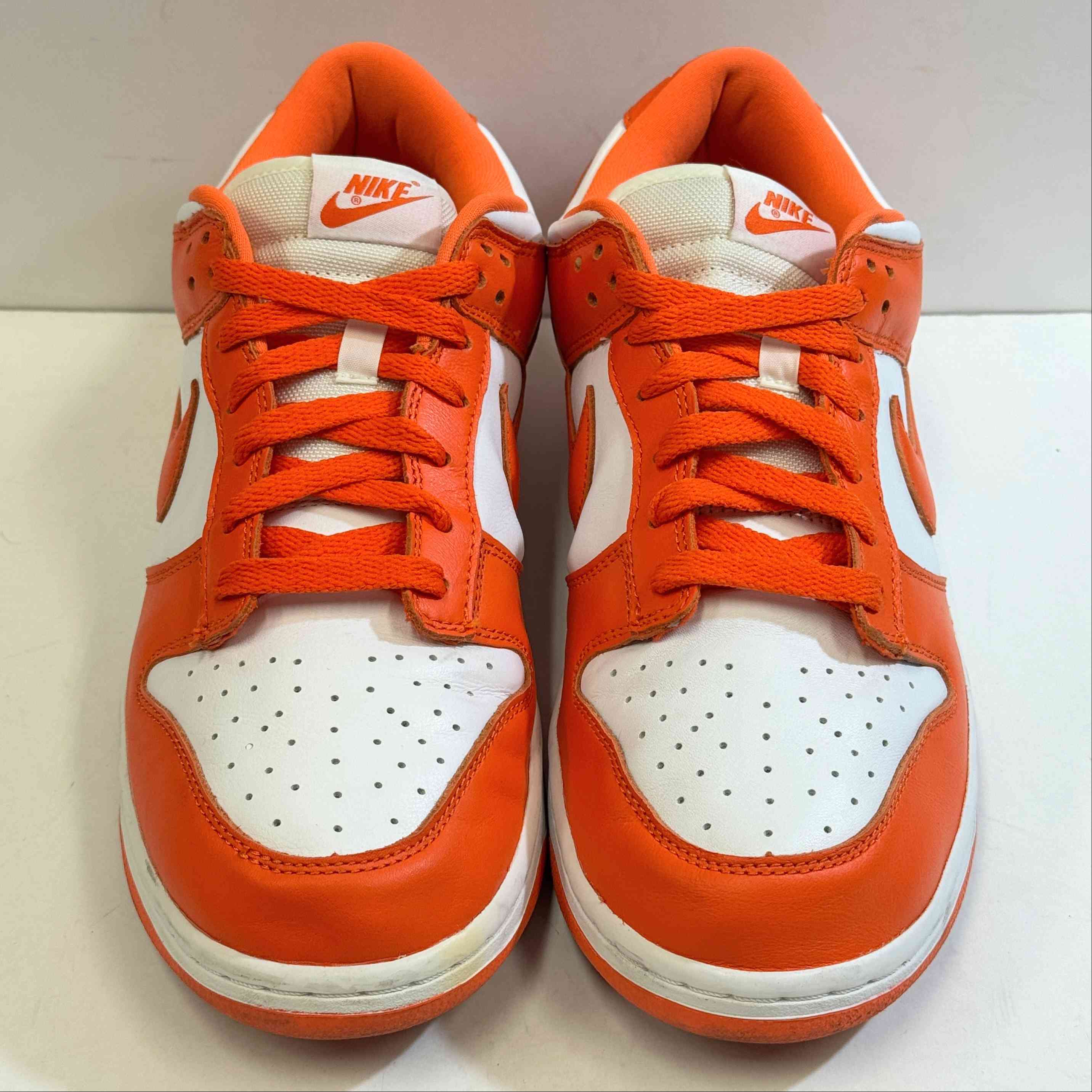【US10】 NIKE DUNK LOW SP SYRACUSE CU1726-101 【USED】