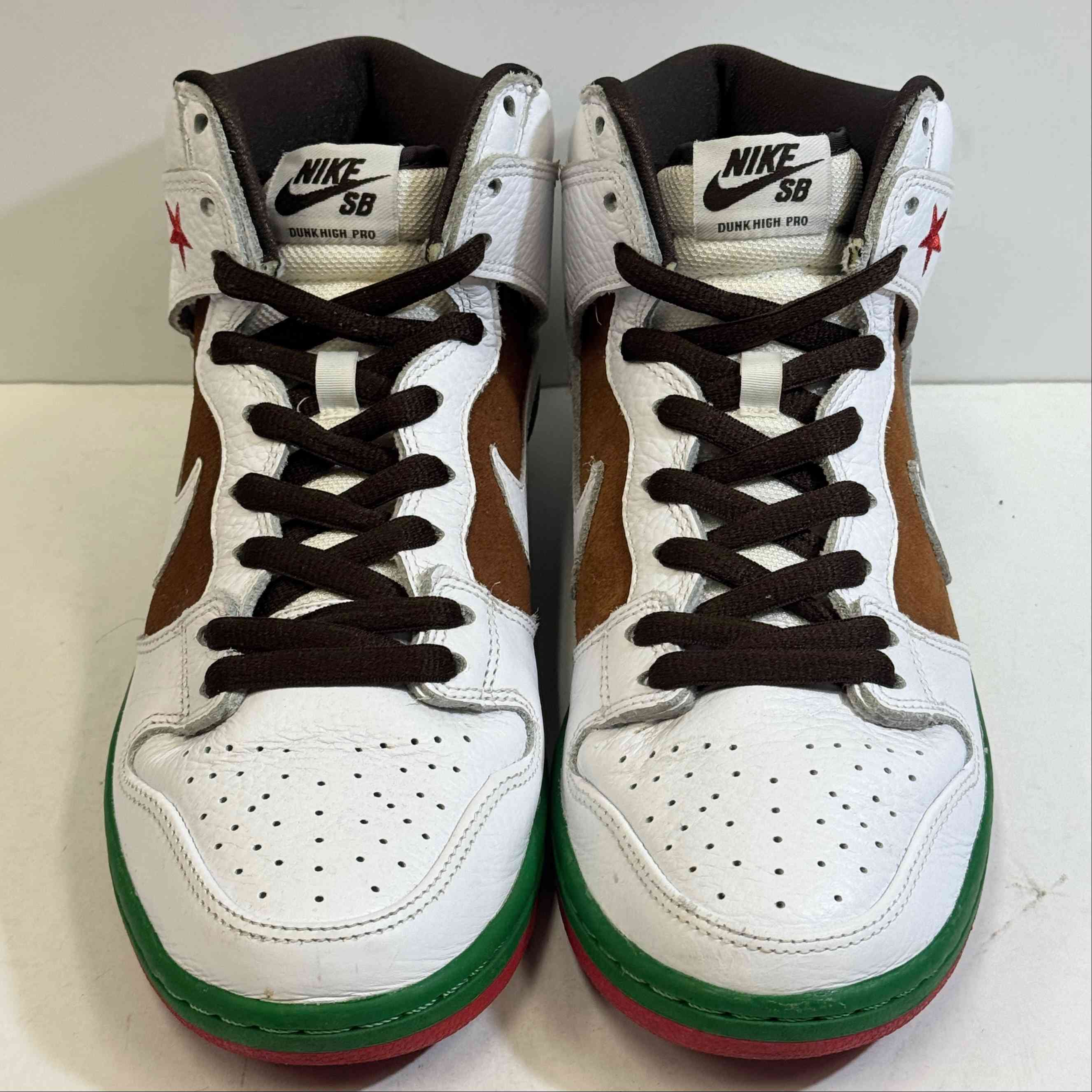 【US9】 NIKE SB DUNK HIGH PREMIUM SB California 313171-201 【USED】