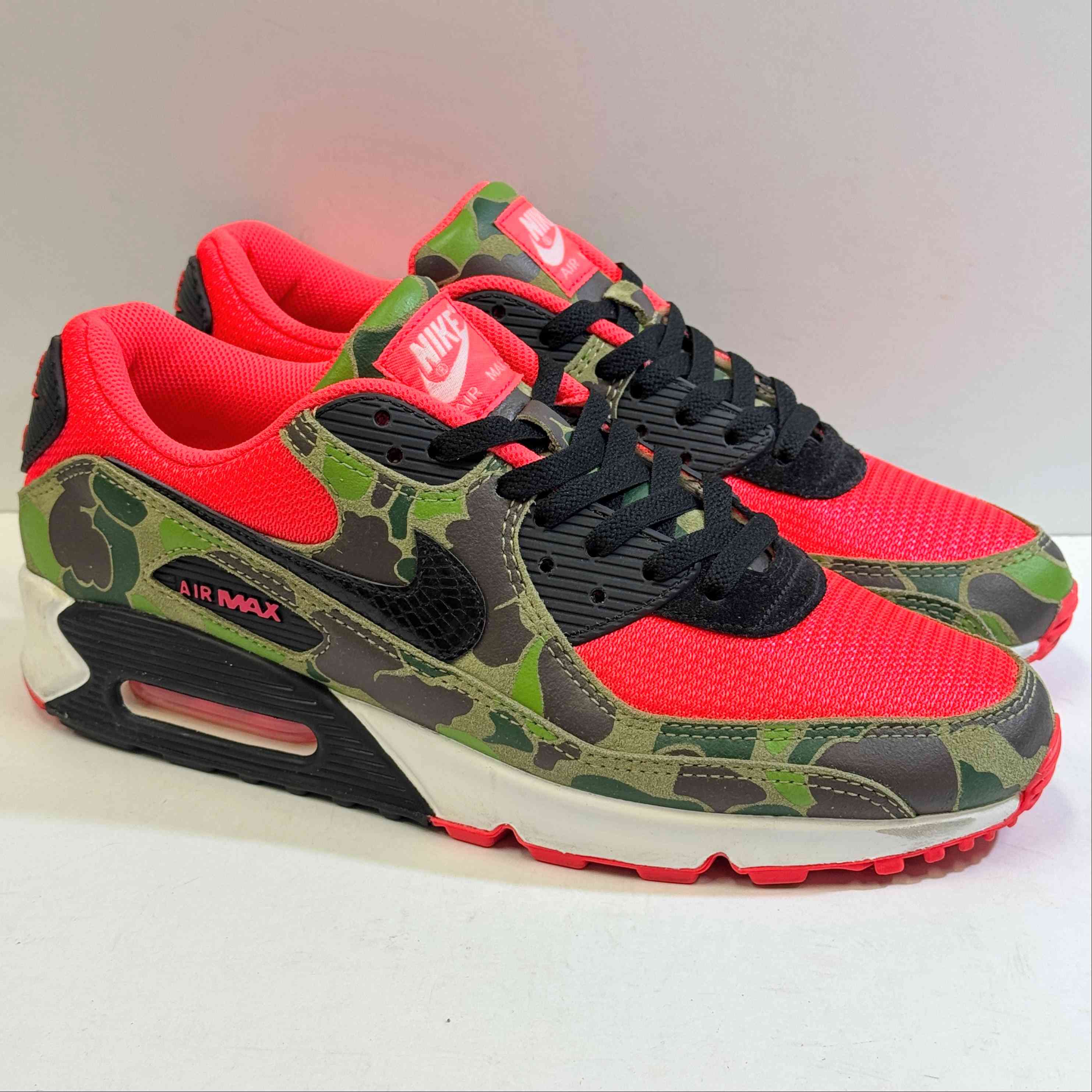 【US11】 NIKE AIR MAX 90 SP REVERSE DUCK CAMO CW6024-600 【USED】
