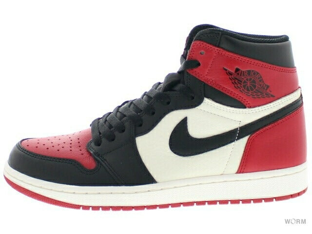 【US9】 AIR JORDAN 1 RETRO HIGH OG BRED TOE 555088-610 【DS】-WORM TOKYO-WORM TOKYO WEB STORE-100% Authentic Sneakers