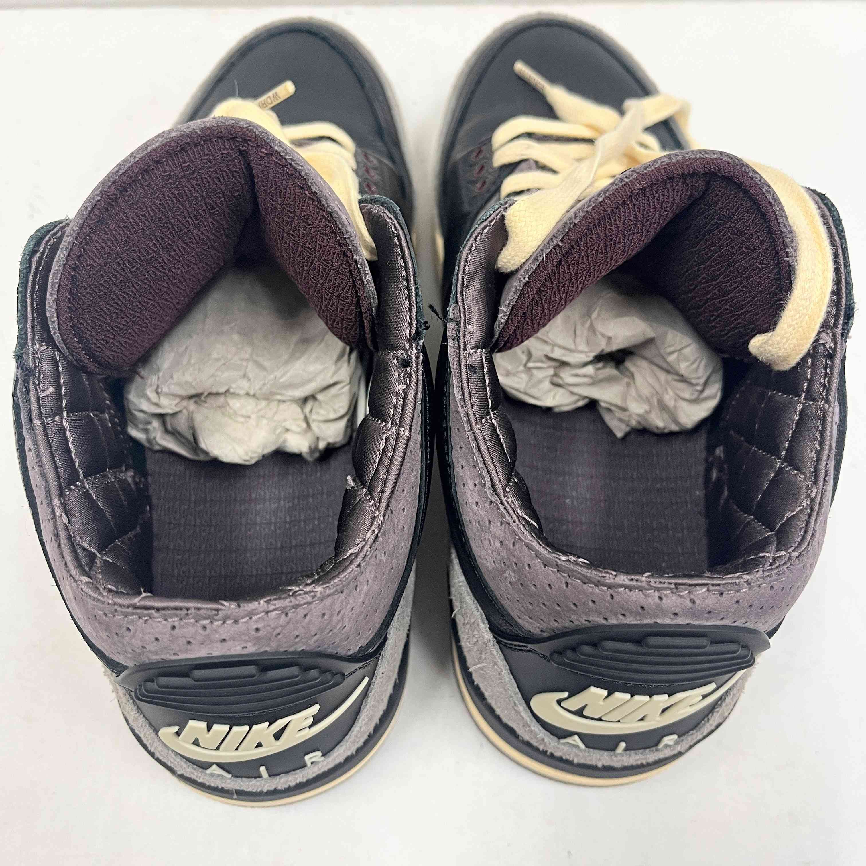 【US10】 W AIR JORDAN 3 RETRO OG SP A MA MANIERE FZ4811-001 【USED】
