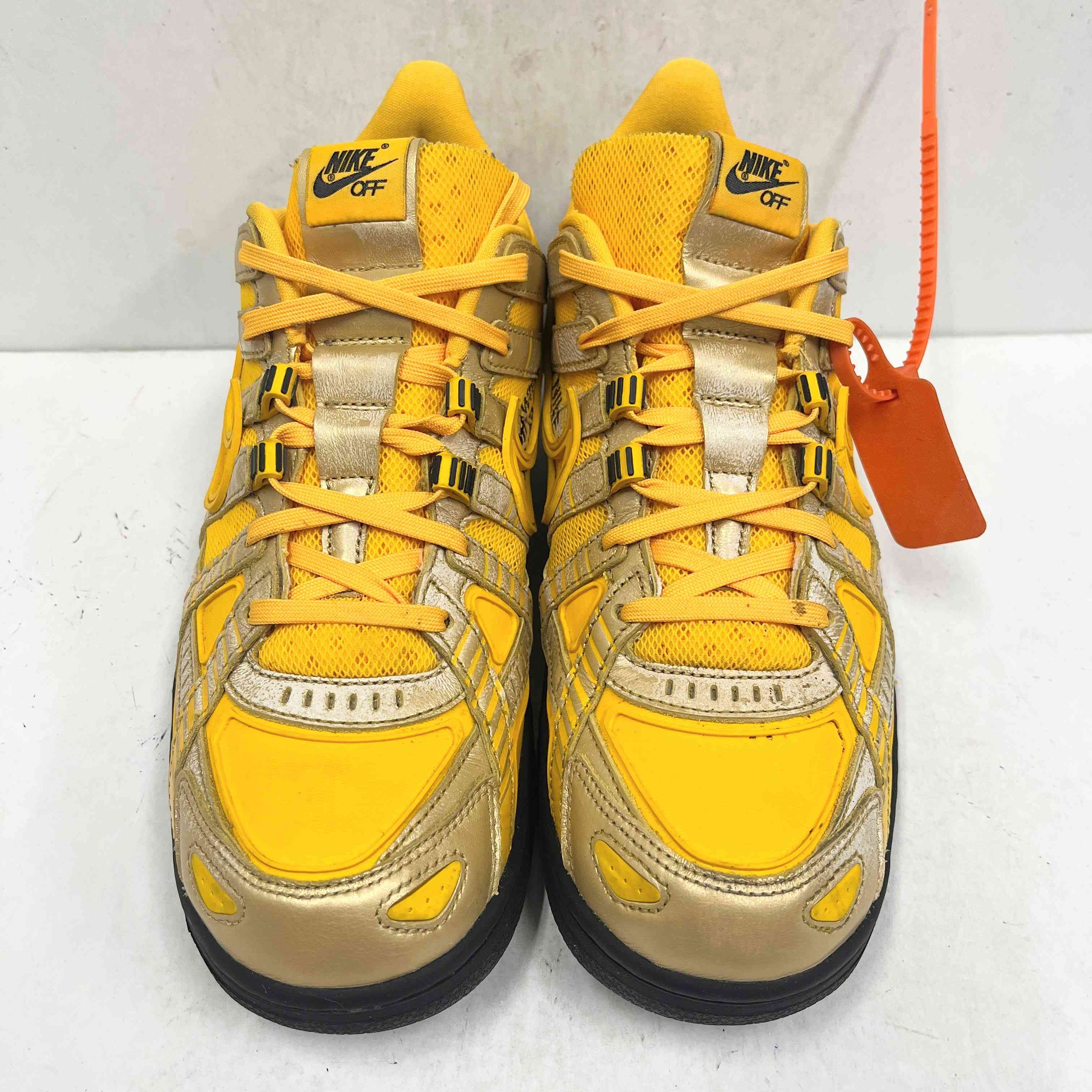 【US10.5】 NIKE OFF WHITE RUBBER DUNK CU6015-700 【USED】