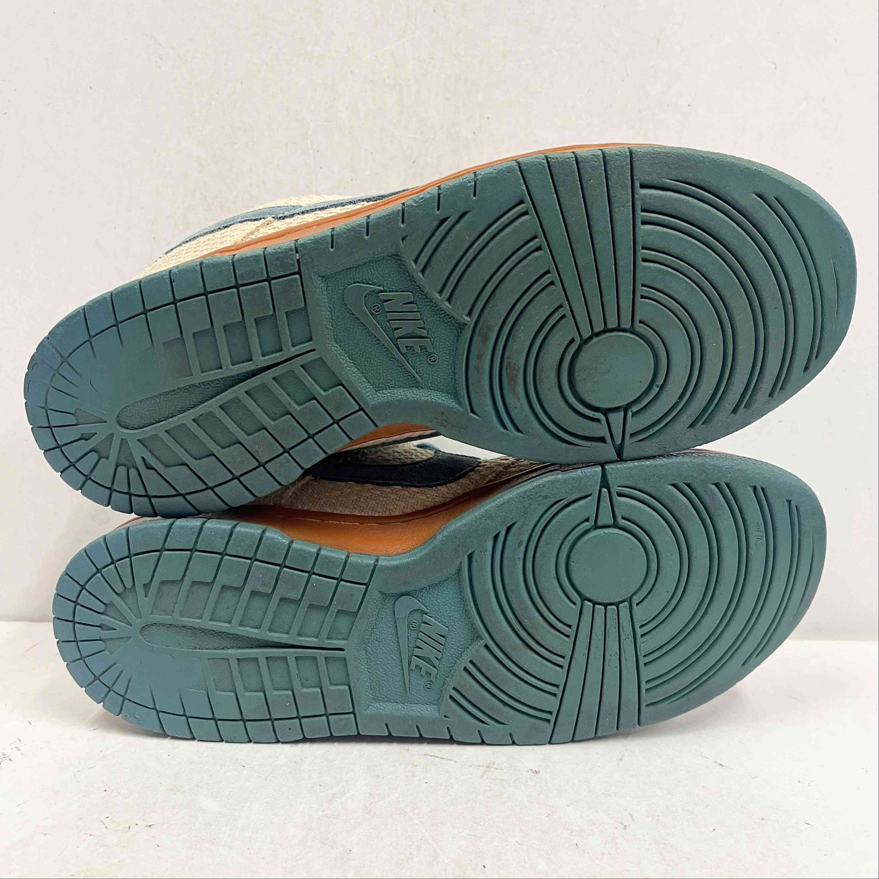 【US9】 NIKE DUNK LOW SB HEMP BLUE HEMP 304292-741 【USED】 箱無