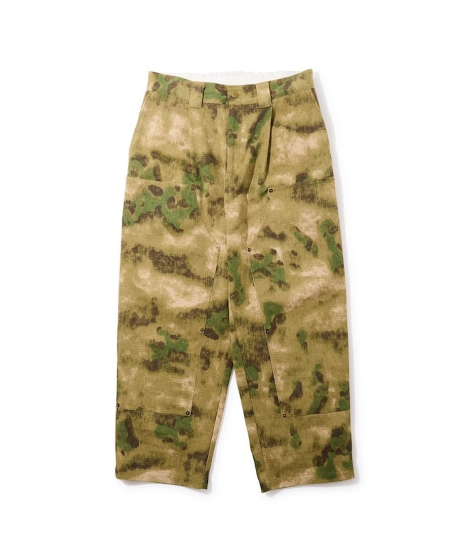 Diaspora【Double KneeComfortableTrousers】 Diaspora skateboards Double Knee Comfortable Trousers Camo | WORM