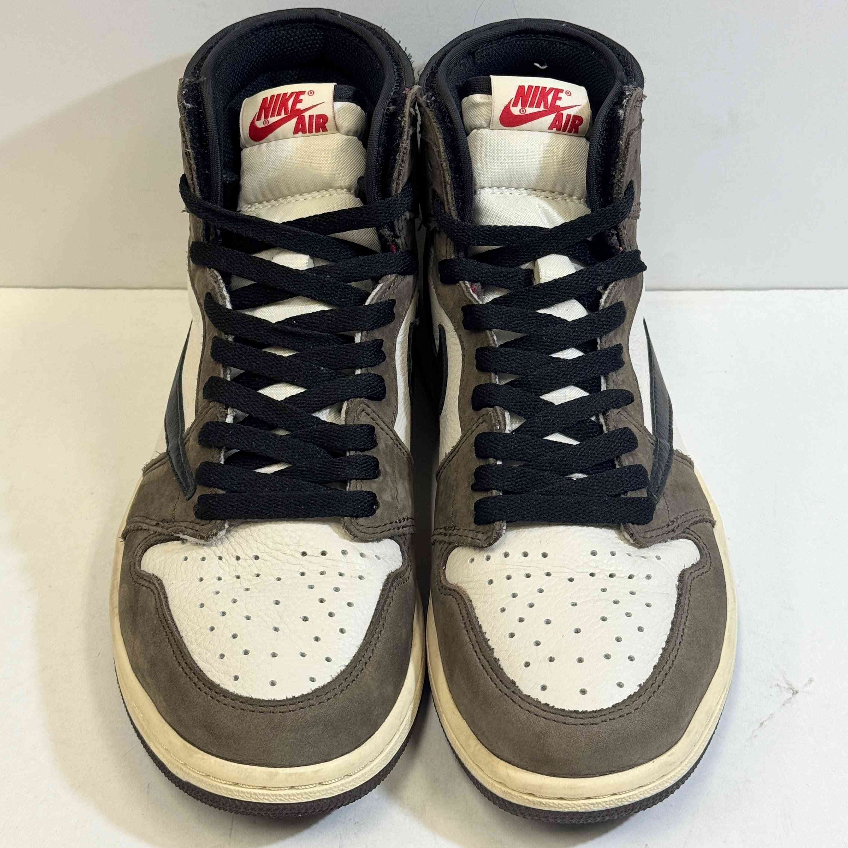 【US9】 AIR JORDAN 1 HIGH OG TS SP TRAVIS SCOTT CD4487-100 【USED】