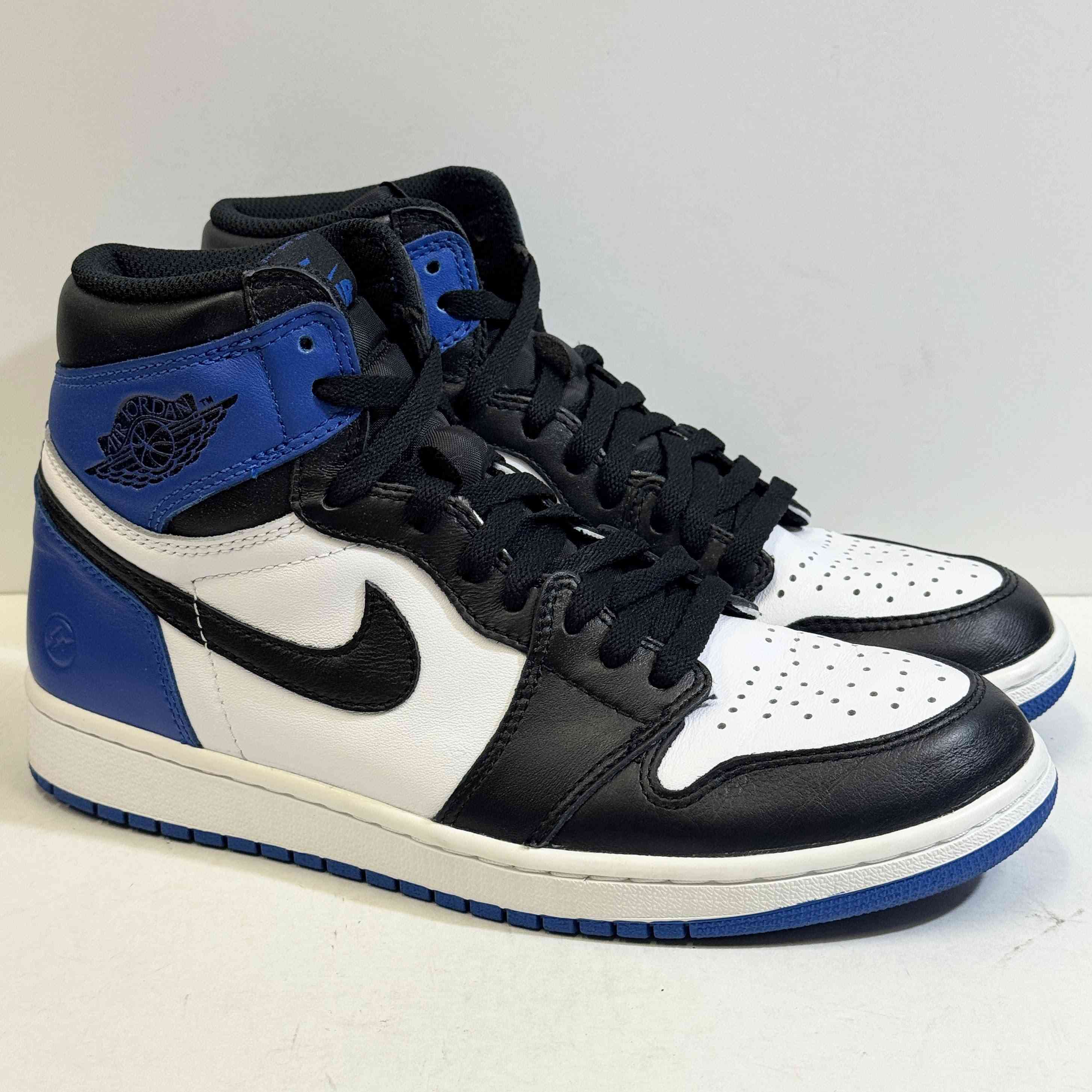 【US9】 AIR JORDAN 1 X FRAGMENT FRAGMENT DESIGN 716371-040 【USED】