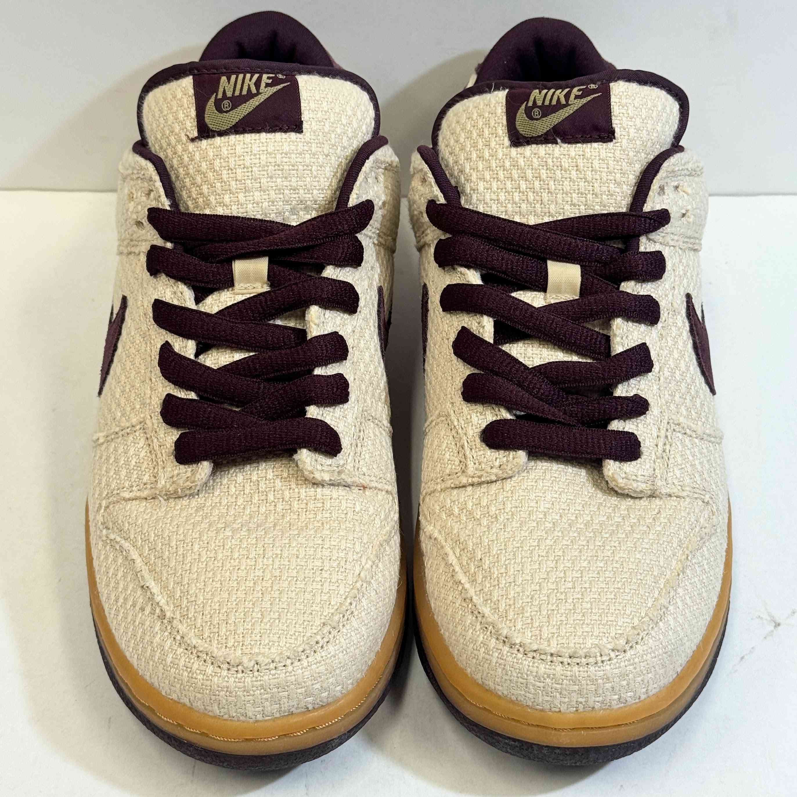 US9】 NIKE SB DUNK LOW PRO SB RED HEMP 304292-761 【USED