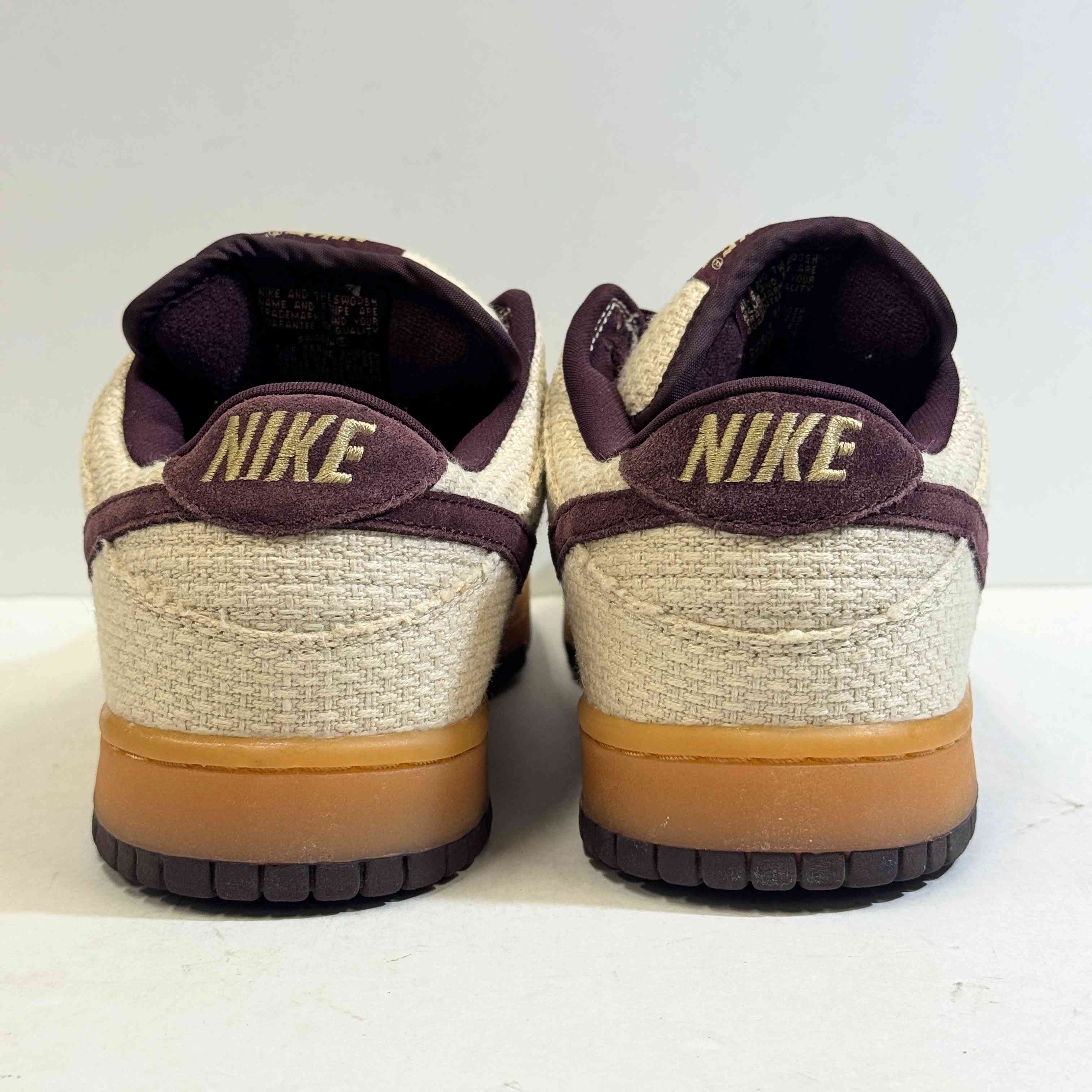 US9】 NIKE SB DUNK LOW PRO SB RED HEMP 304292-761 【USED