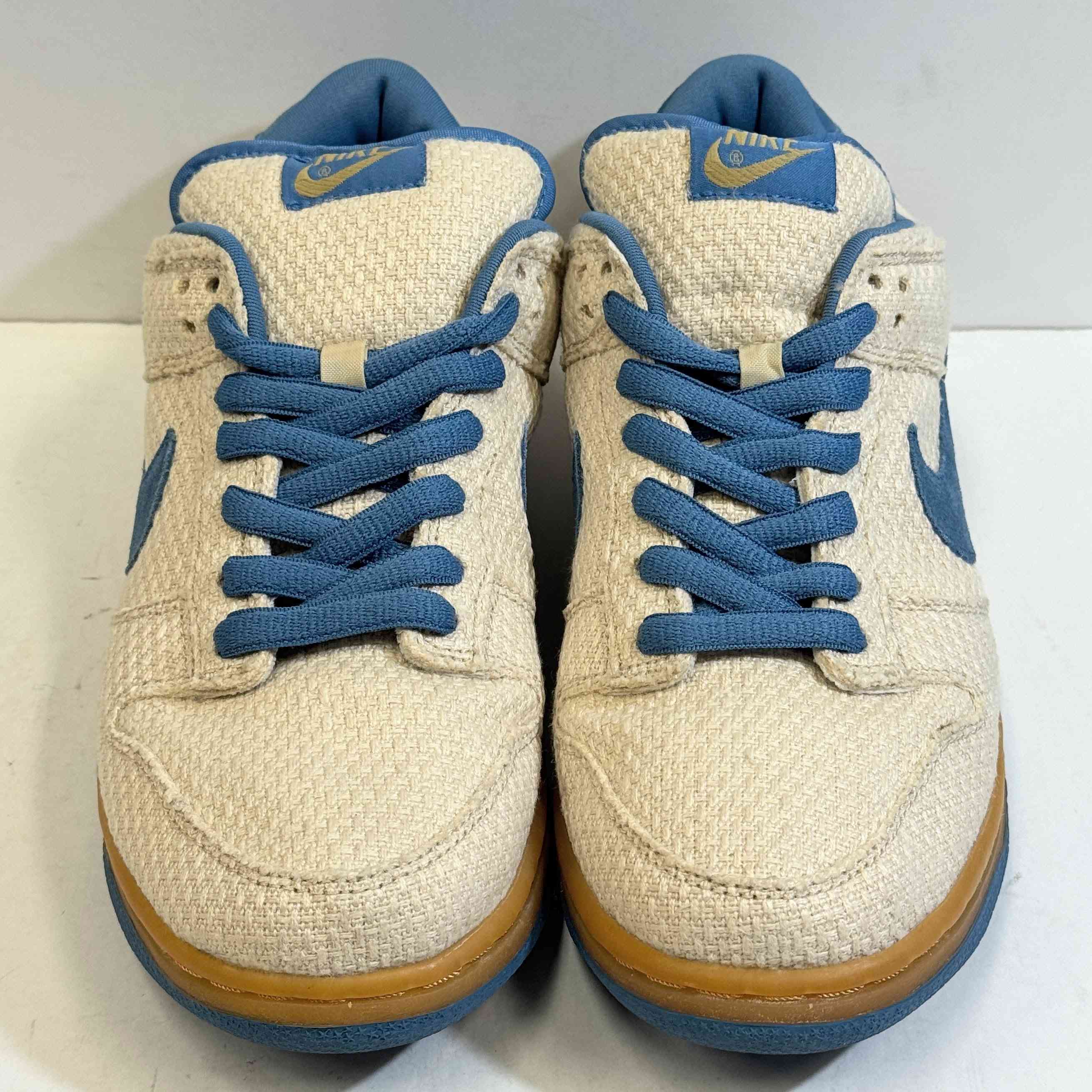 【US9】 NIKE SB DUNK LOW PREMIUM SB BLUE HEMP 304292-741 【USED】