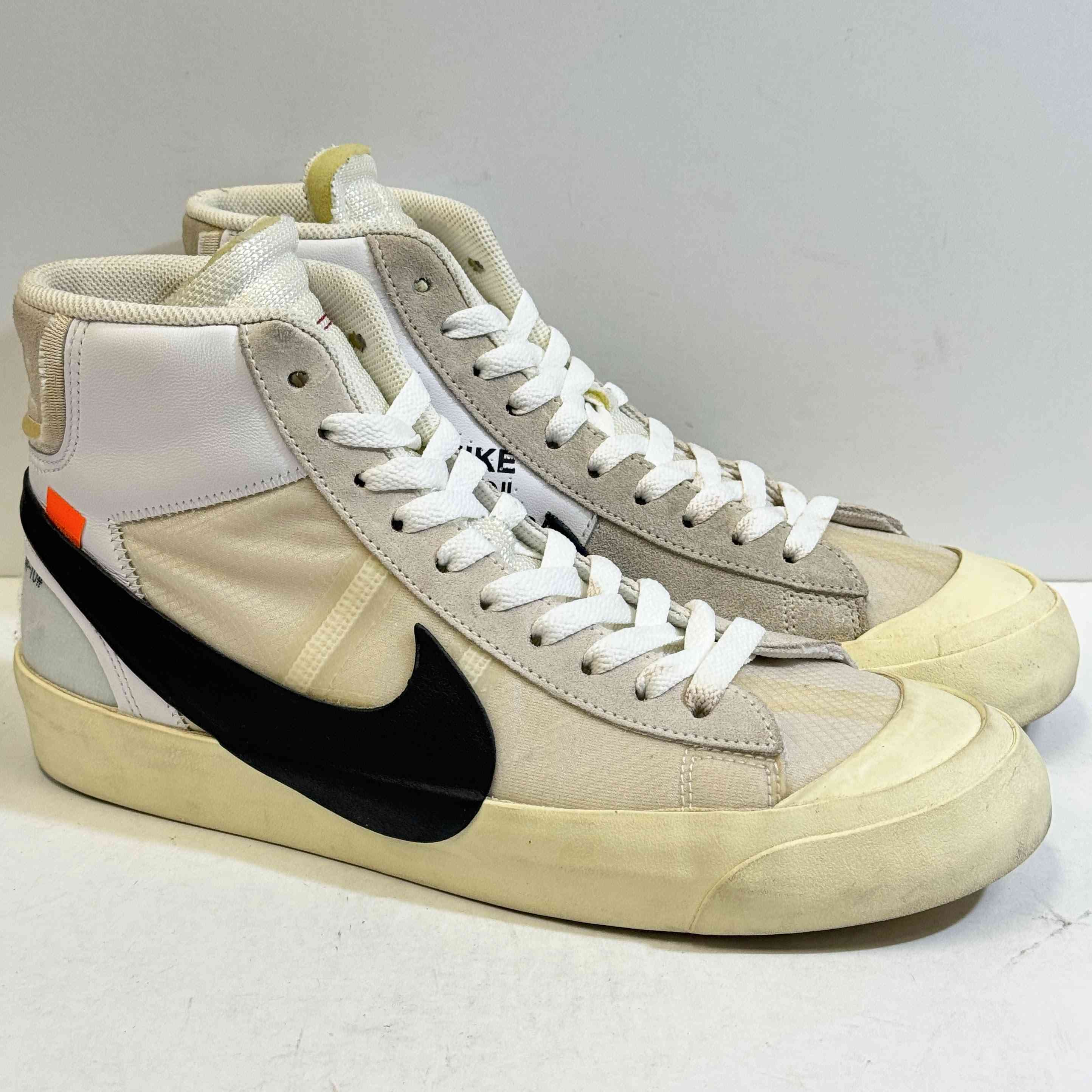 【US9】 NIKE THE 10 : BLAZER MID AA3832-100 【USED】