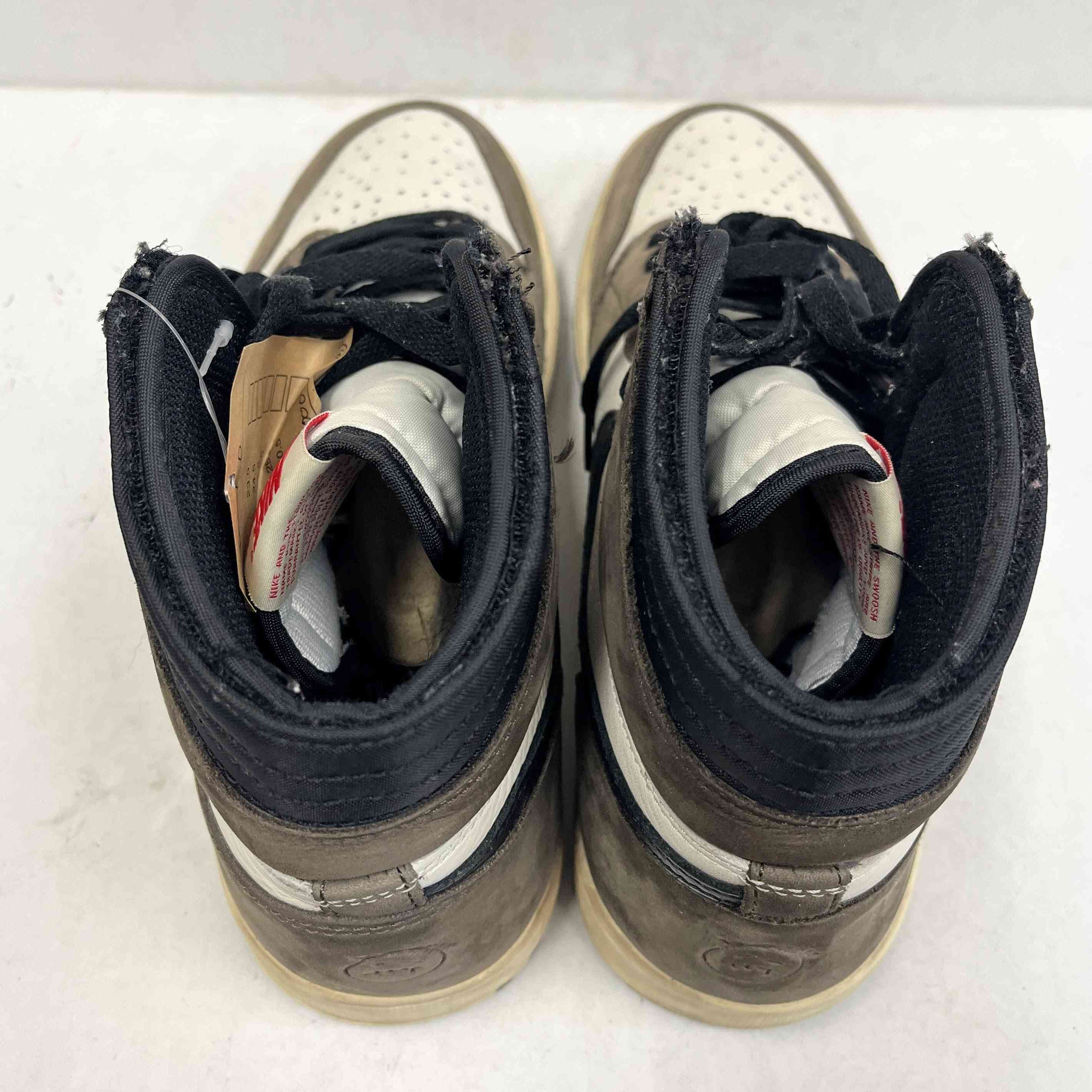 【US10】 AIR JORDAN 1 HIGH OG TS SP TRAVIS SCOTT CD4487-100 【USED】