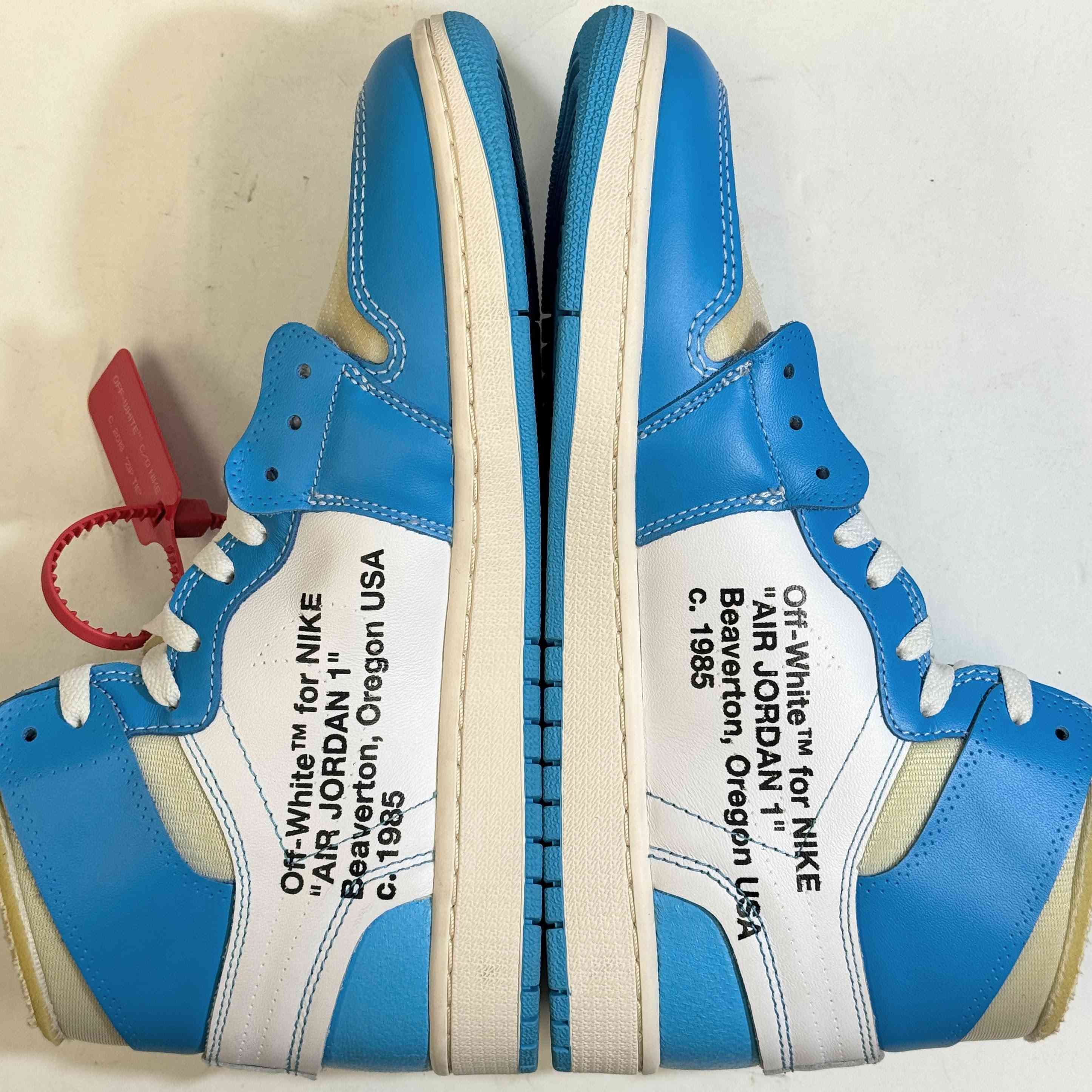 【US10.5】 AIR JORDAN 1 × OFF-WHITE NRG AQ0818-148 【USED】