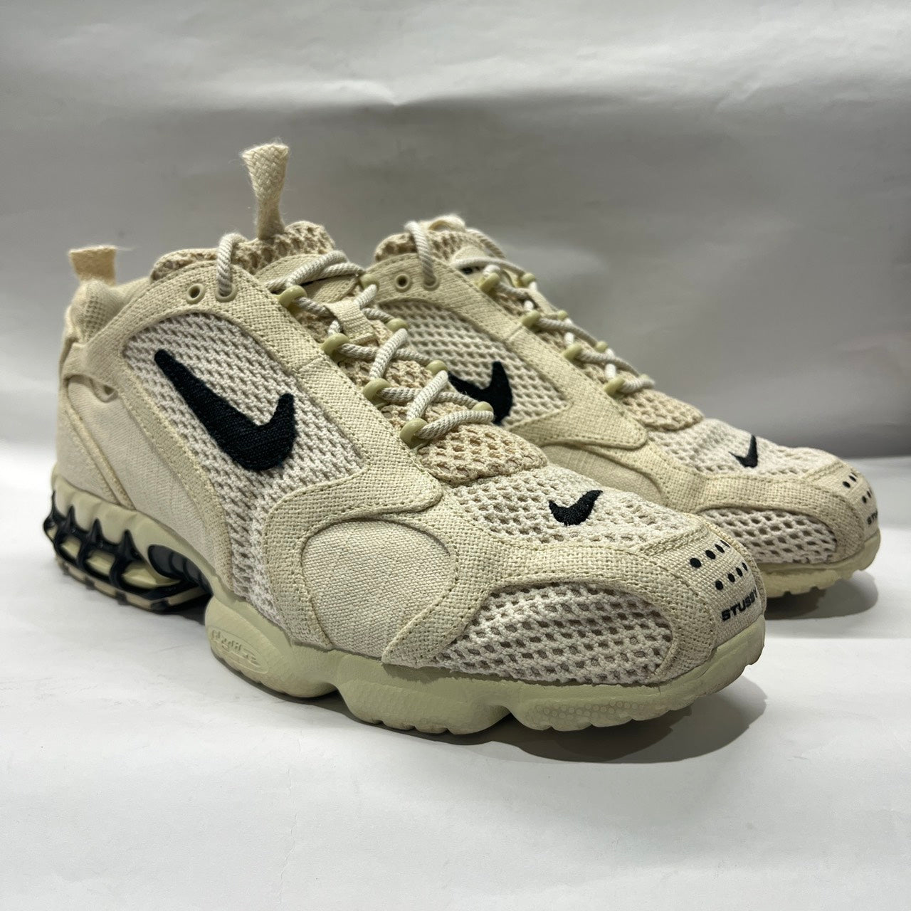【US12】 NIKE AIR ZM SPIRIDON CG 2 / STUSSY CQ5486-200 【USED】