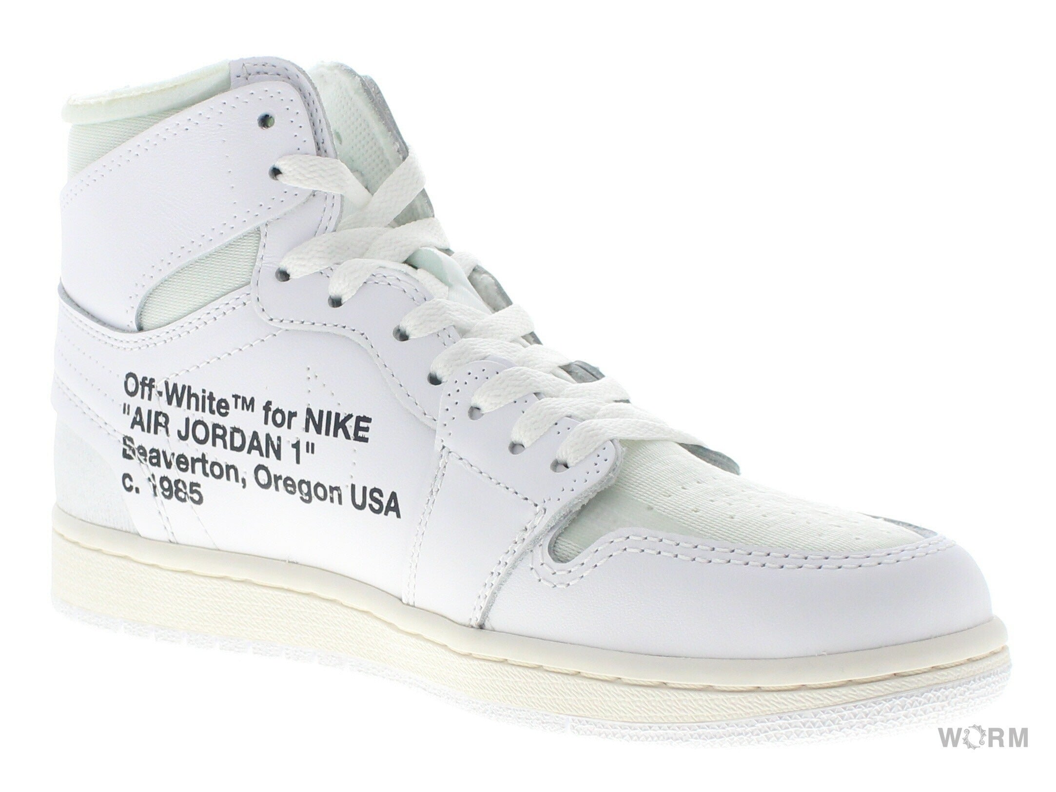 US11】 AIR JORDAN 1 OFF-WHITE NRG OFF-WHITE AQ0818-100 【DS 