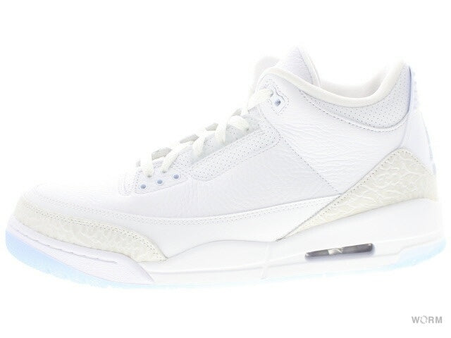【US10】 AIR JORDAN 3 RETRO 136064-111 【DS】
