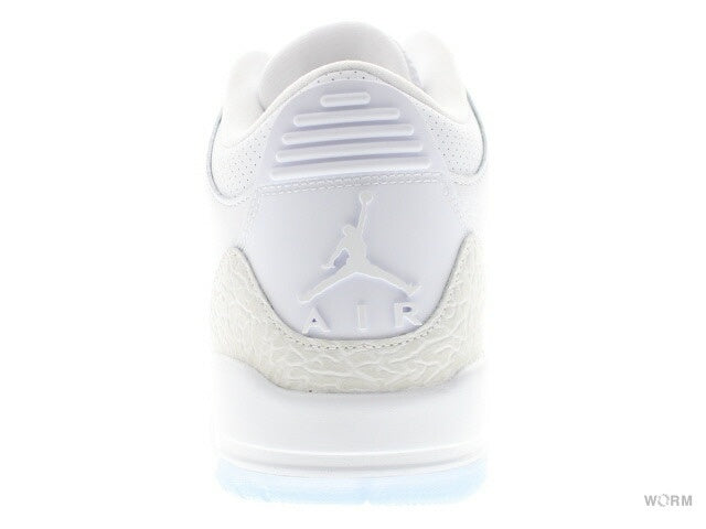 【US10】 AIR JORDAN 3 RETRO 136064-111 【DS】