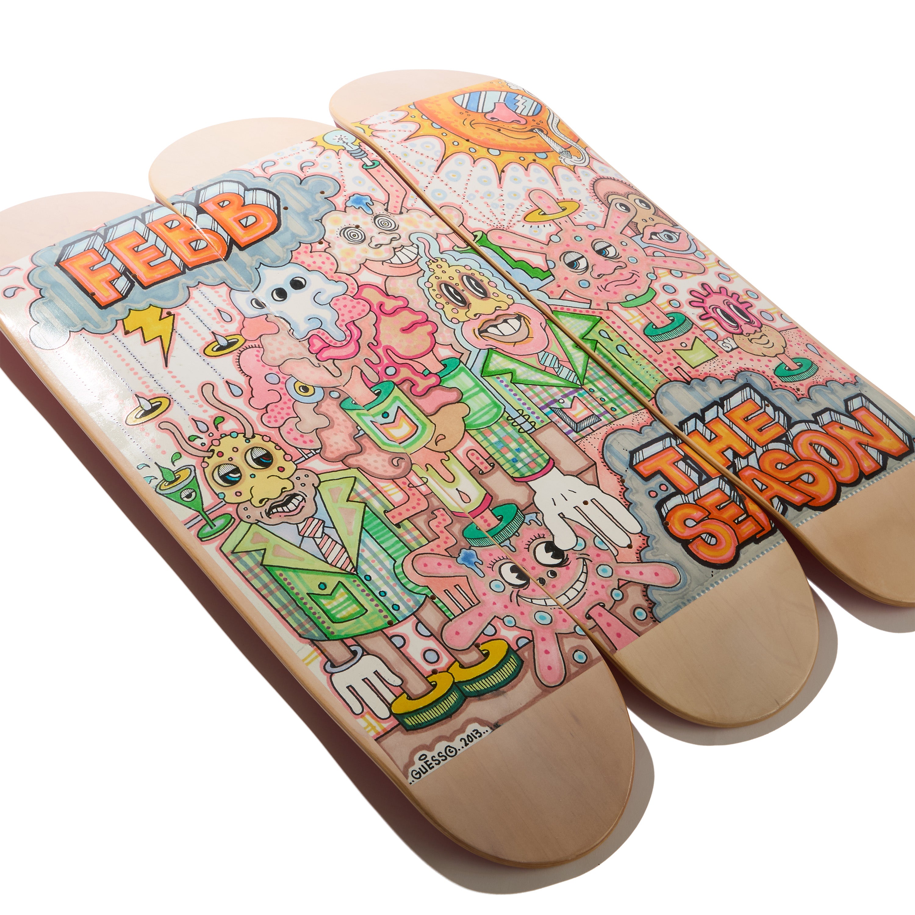 Diaspora skateboards | FEBB "THE SEASON" Deck