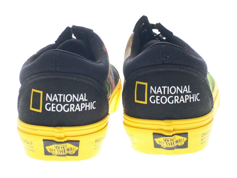 【US8.5】 VANS GS OLD SKOOL National Geographic VN0A4U3BWK6 【DS】
