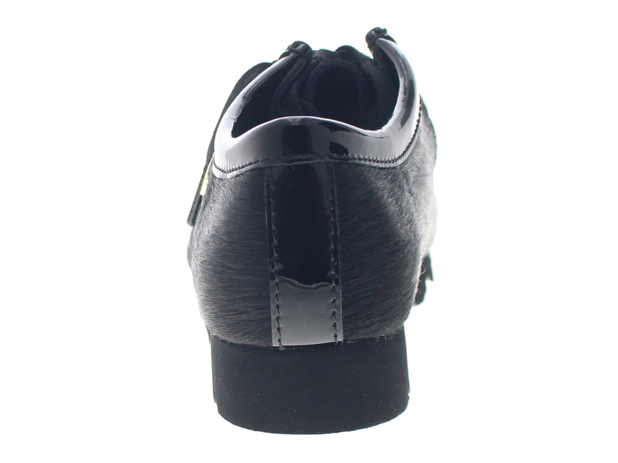 【US7】 CLARKS WALLABEE BLACK HAIR ON 26187743 【DS】