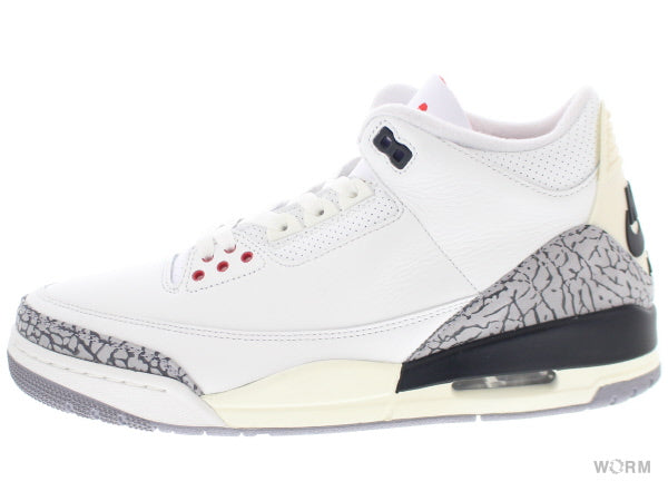 【US12】 JORDAN  AIR JORDAN 3 RETRO WHITE CEMENT REIMAGINED DN3707-100 【DS】