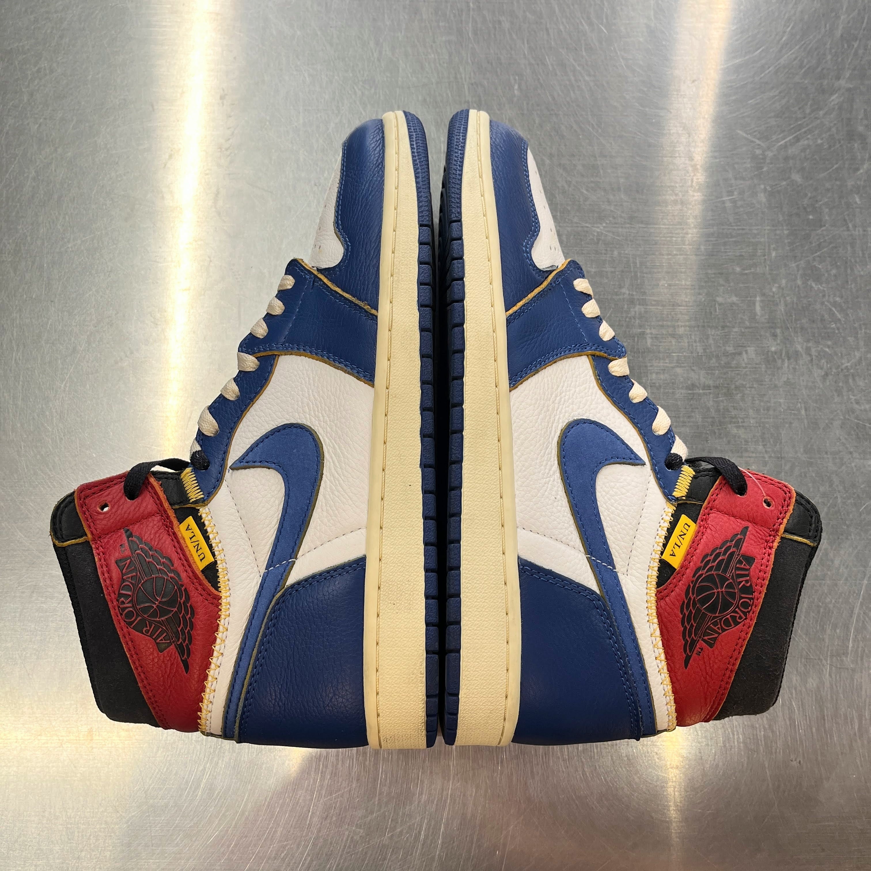 【US10】 AIR JORDAN 1 RETRO HI NRG/UN UNION BV1300-146 【USED】