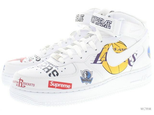 【US11】 NIKE AIR FORCE 1 MID 07 / SUPREME AQ8017-100 【DS】