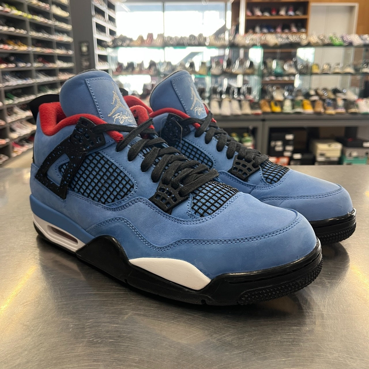 US11】 AIR JORDAN 4 RETRO Travis Scott 308497-406 【USED】 | WORM 