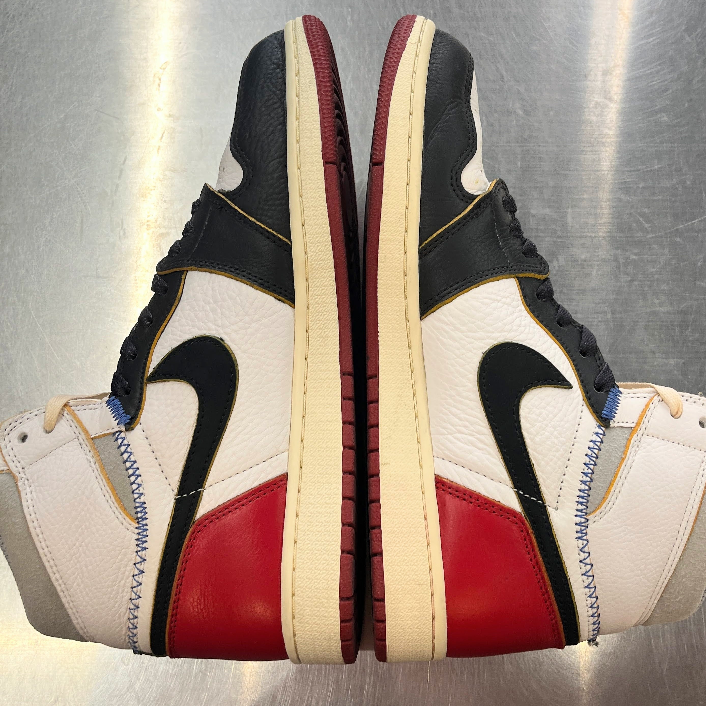 【US10】 AIR JORDAN 1 RETRO HI NRG UNION BV1300-106 【USED】