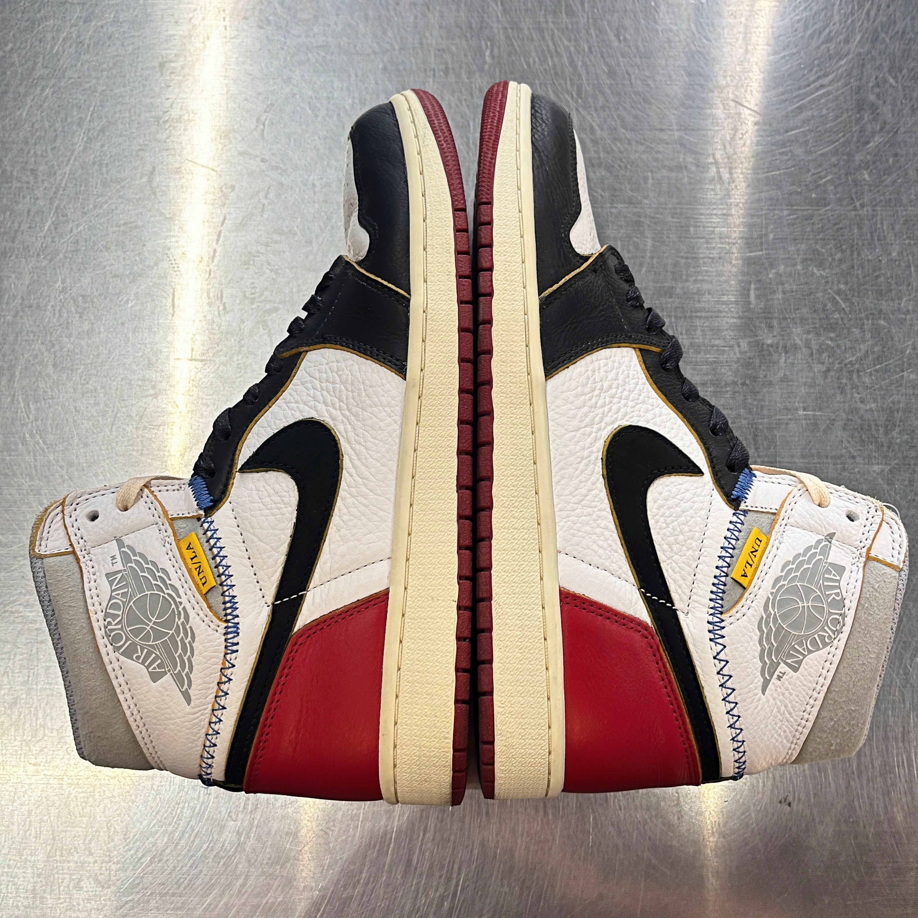 【US10】 AIR JORDAN 1 RETRO HI NRG UNION BV1300-106 【USED】