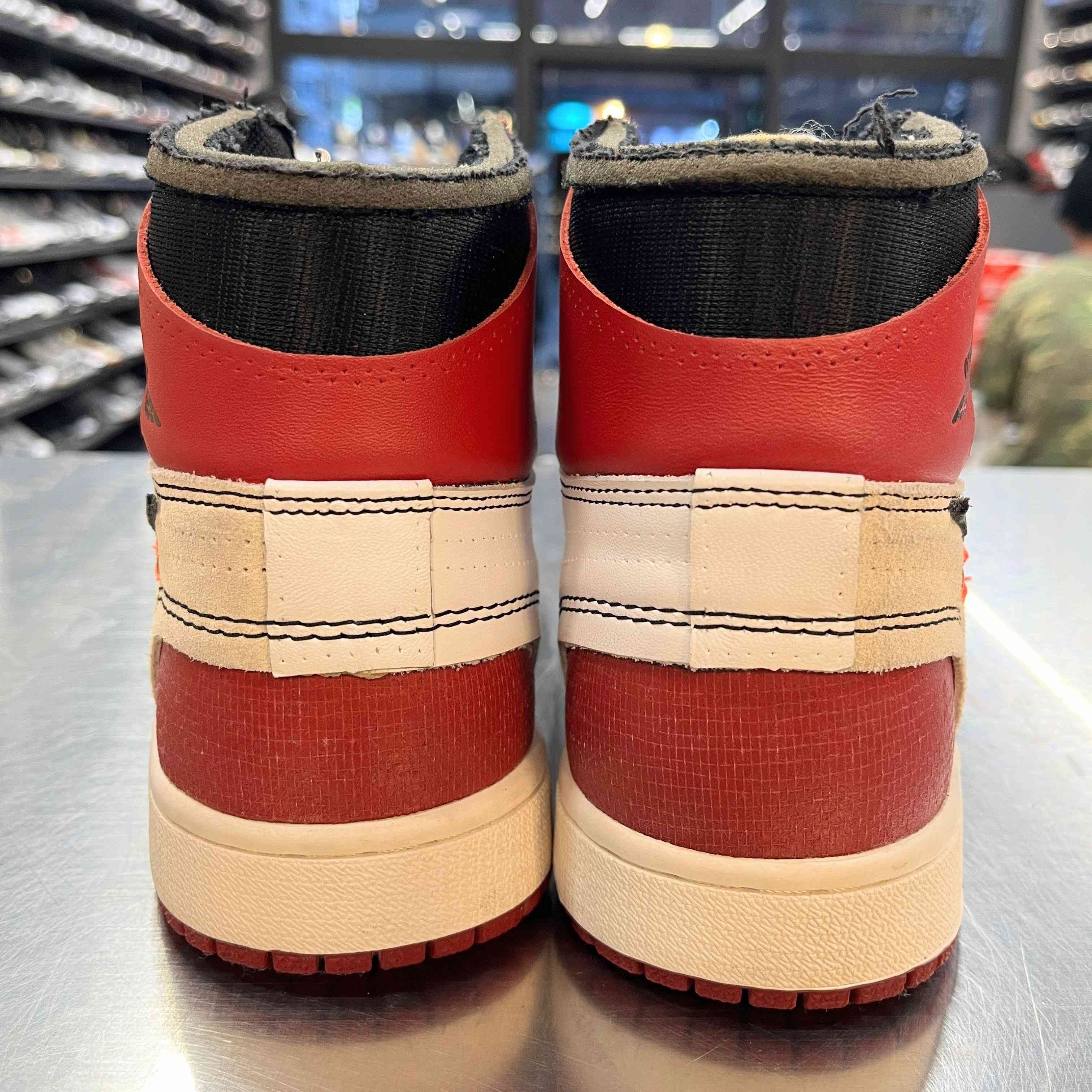 【US7】 THE:10 AIR JORDAN 1 OFF WHITE AA3834-101 【USED】