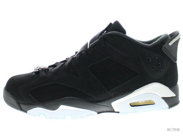 【US10】 AIR JORDAN 6 RETRO LOW CHROME 304401-003 【DS】