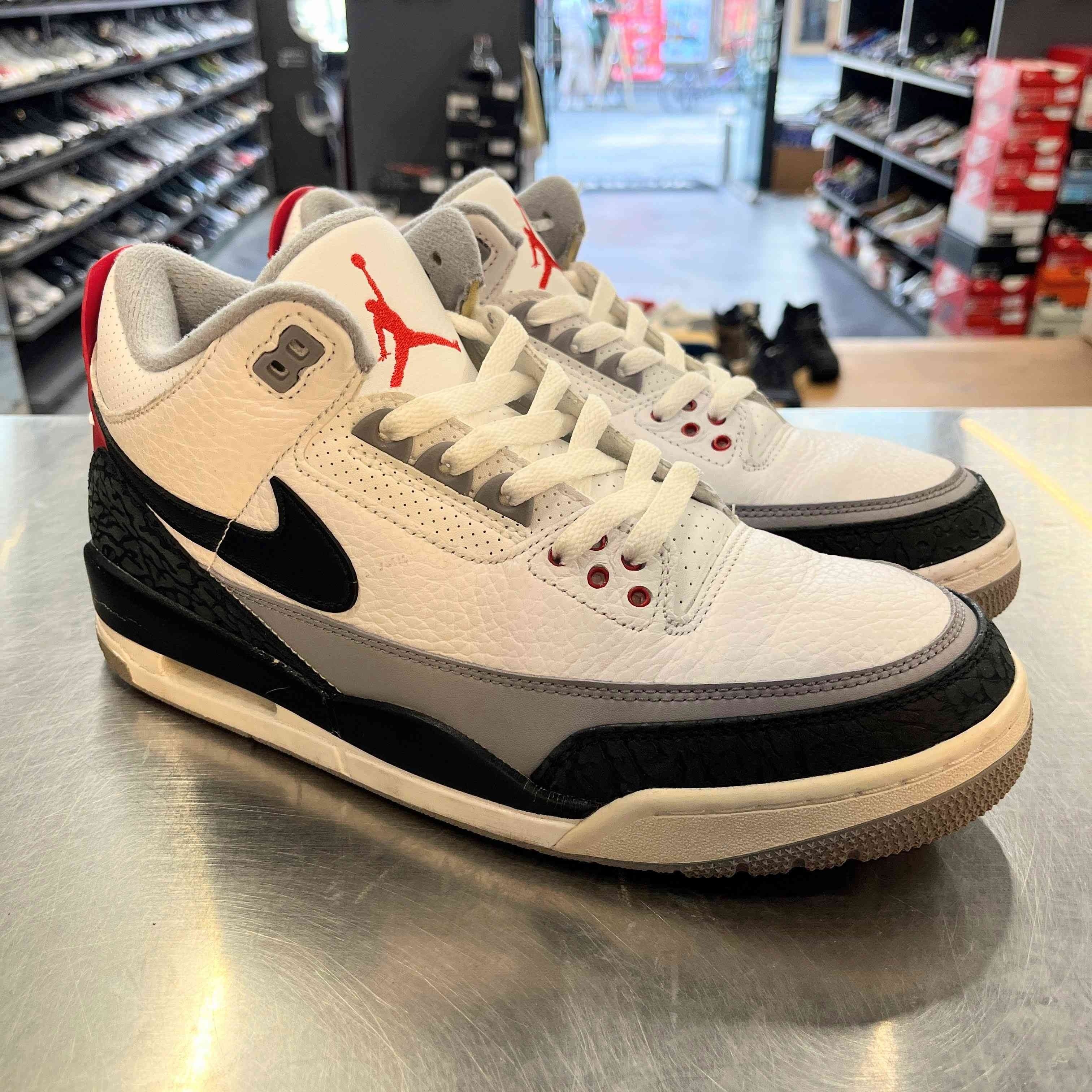 【US9.5】 AIR JORDAN 3 RETRO TINKER NRG TINKER HATFIELD AQ3835-160 【USED】