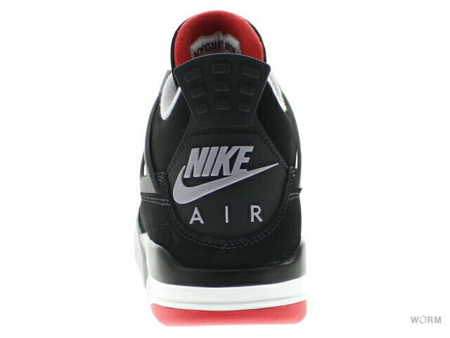 【US9.5】 AIR JORDAN 4 RETRO BRED 308497-060 【DS】